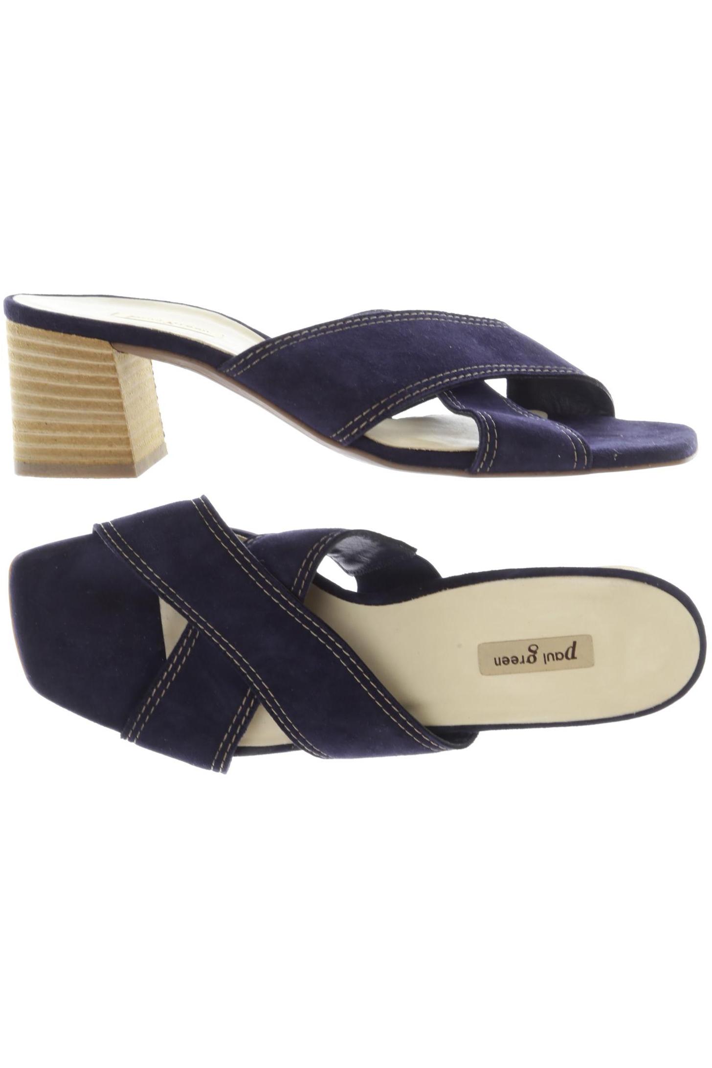 

Paul Green Damen Sandale, marineblau, Gr. 6.5