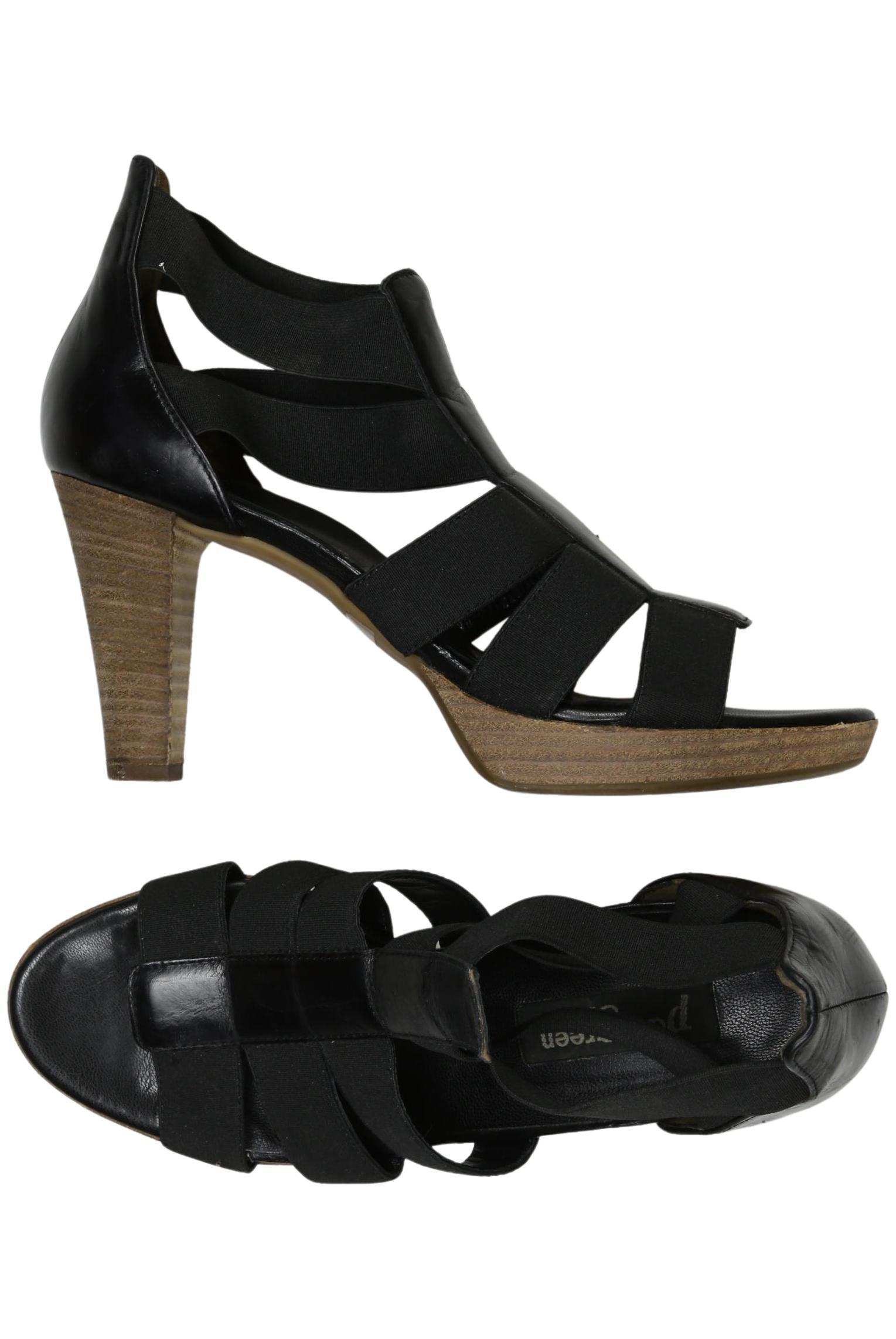 

Paul Green Damen Sandale, schwarz, Gr. 4.5