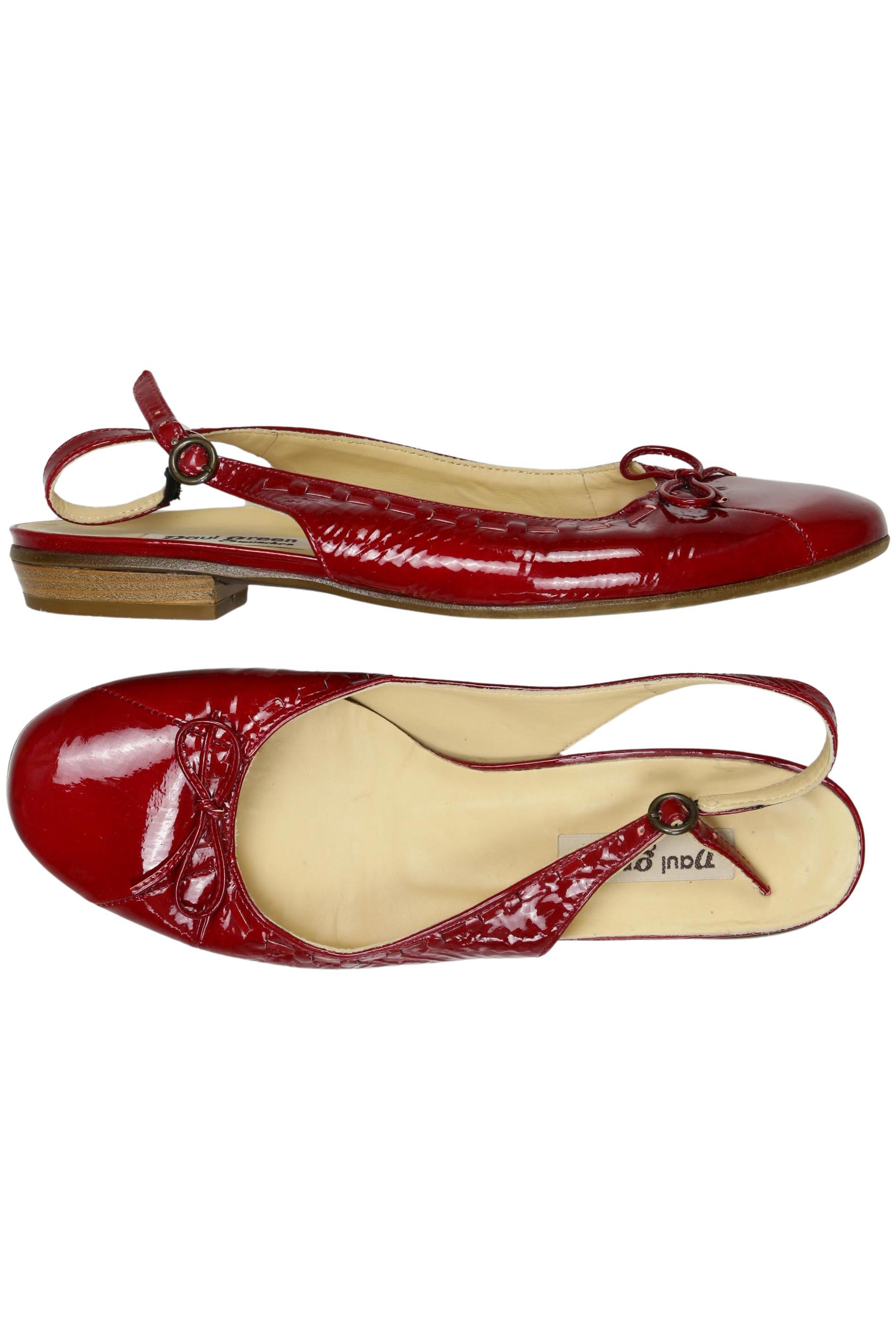 

Paul Green Damen Ballerinas, rot, Gr. 6.5