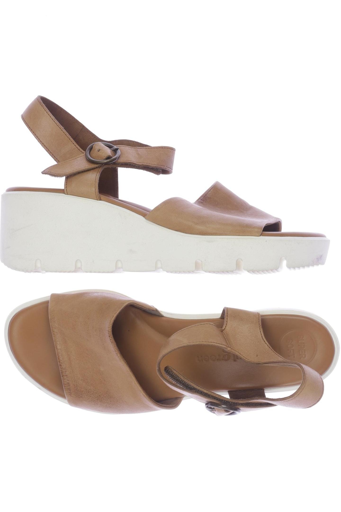 

Paul Green Damen Sandale, beige, Gr. 6