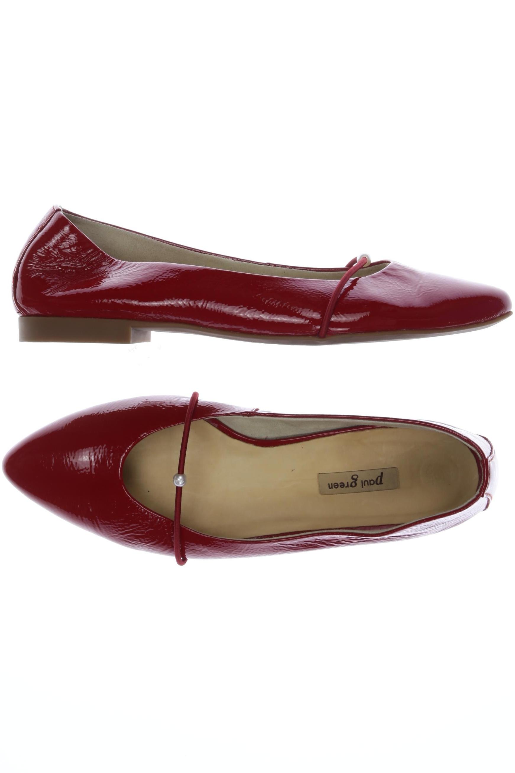

Paul Green Damen Ballerinas, rot, Gr. 5