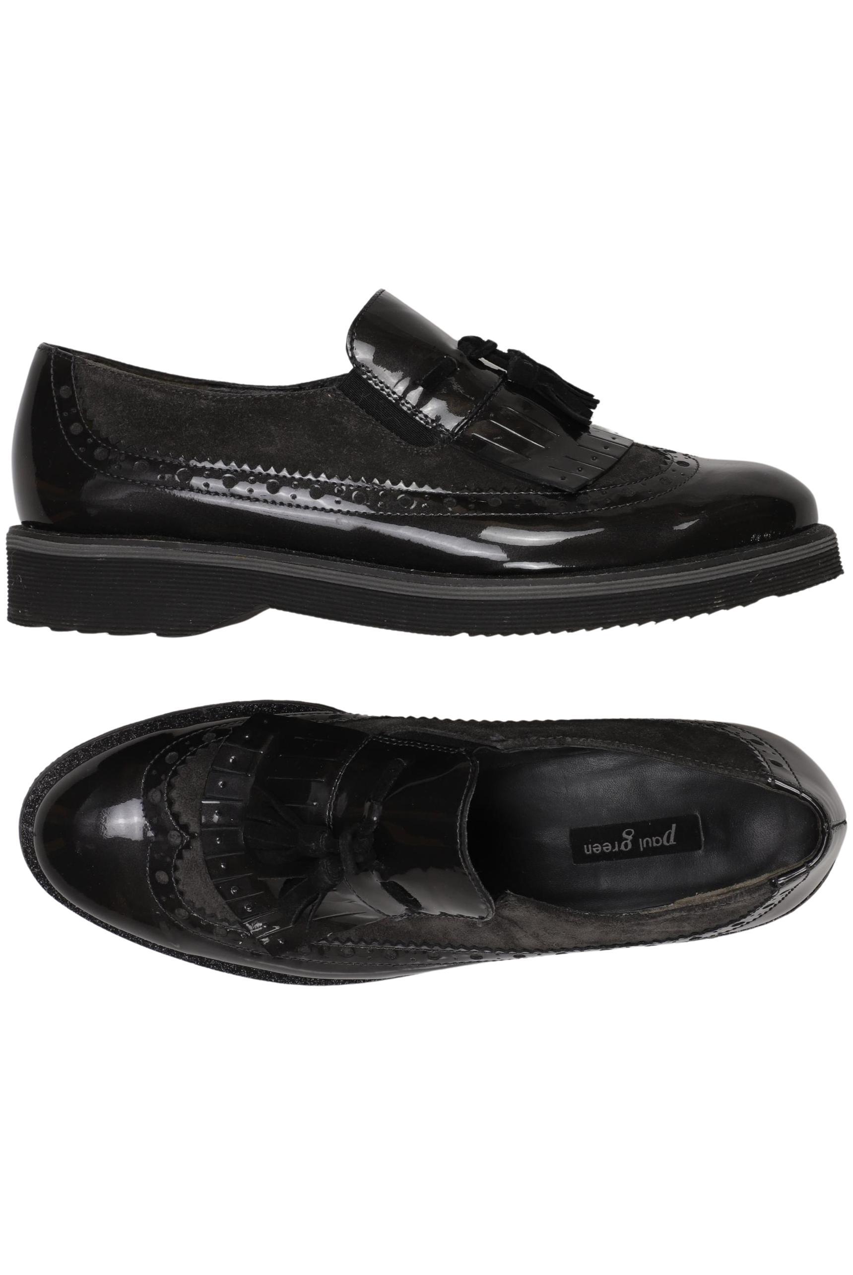 

Paul Green Damen Halbschuh, schwarz, Gr. 4.5