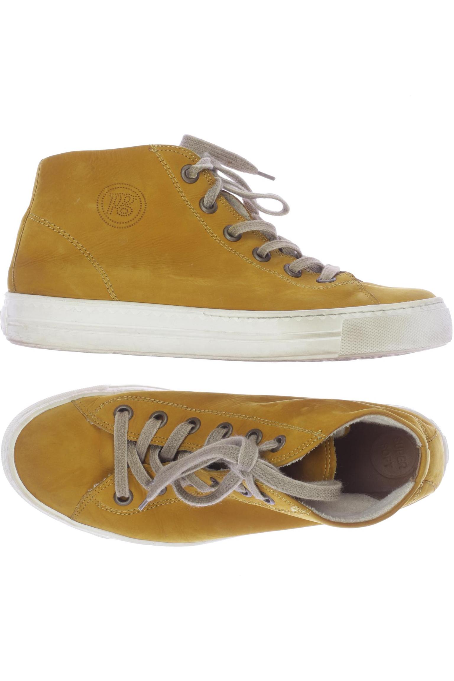 

Paul Green Damen Sneakers, gelb, Gr. 6.5