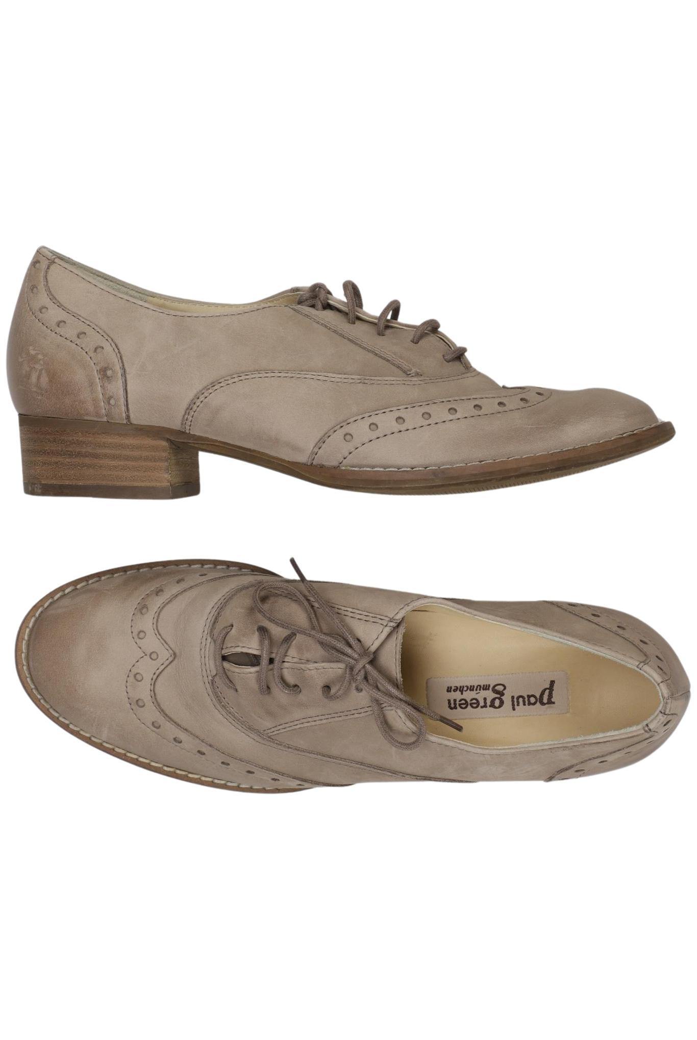 

Paul Green Damen Halbschuh, beige, Gr. 4