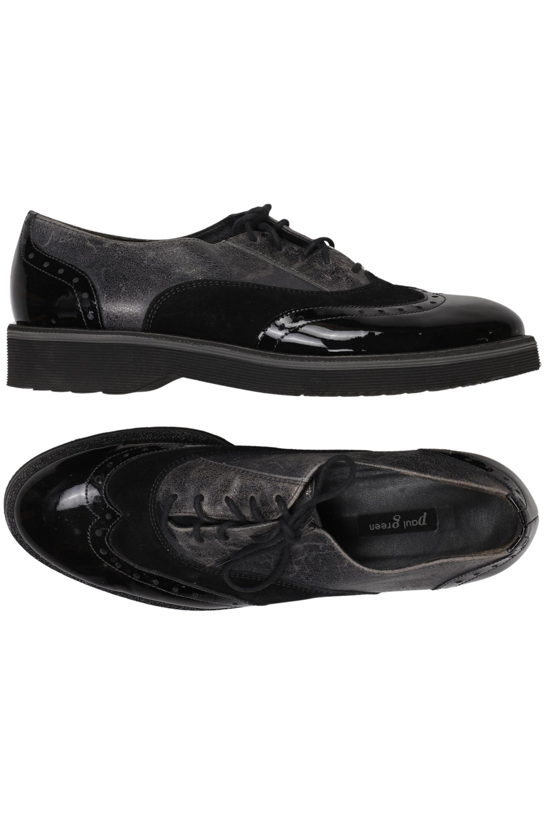 

Paul Green Damen Halbschuh, schwarz, Gr. 6