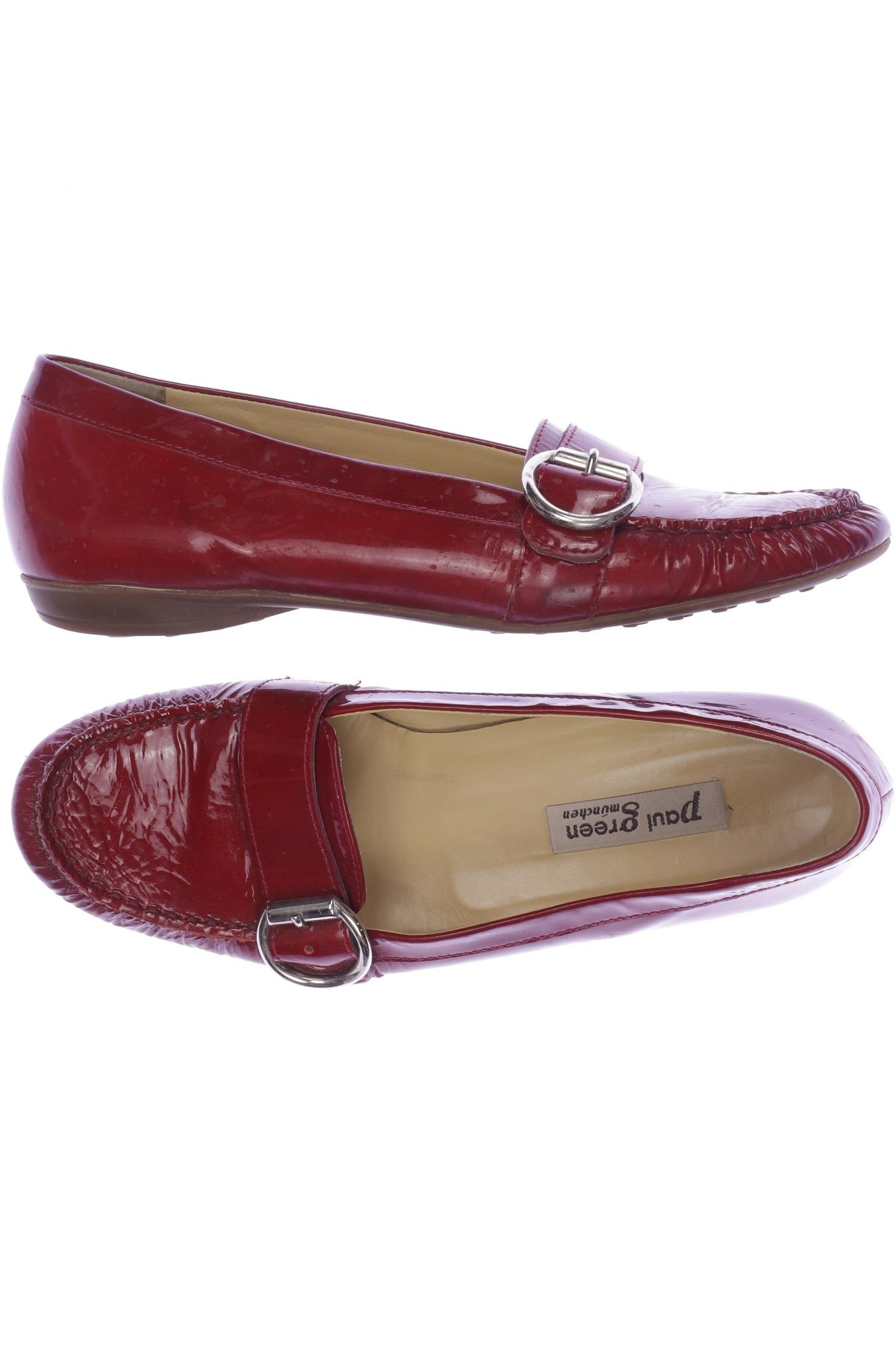 

Paul Green Damen Halbschuh, rot, Gr. 5.5