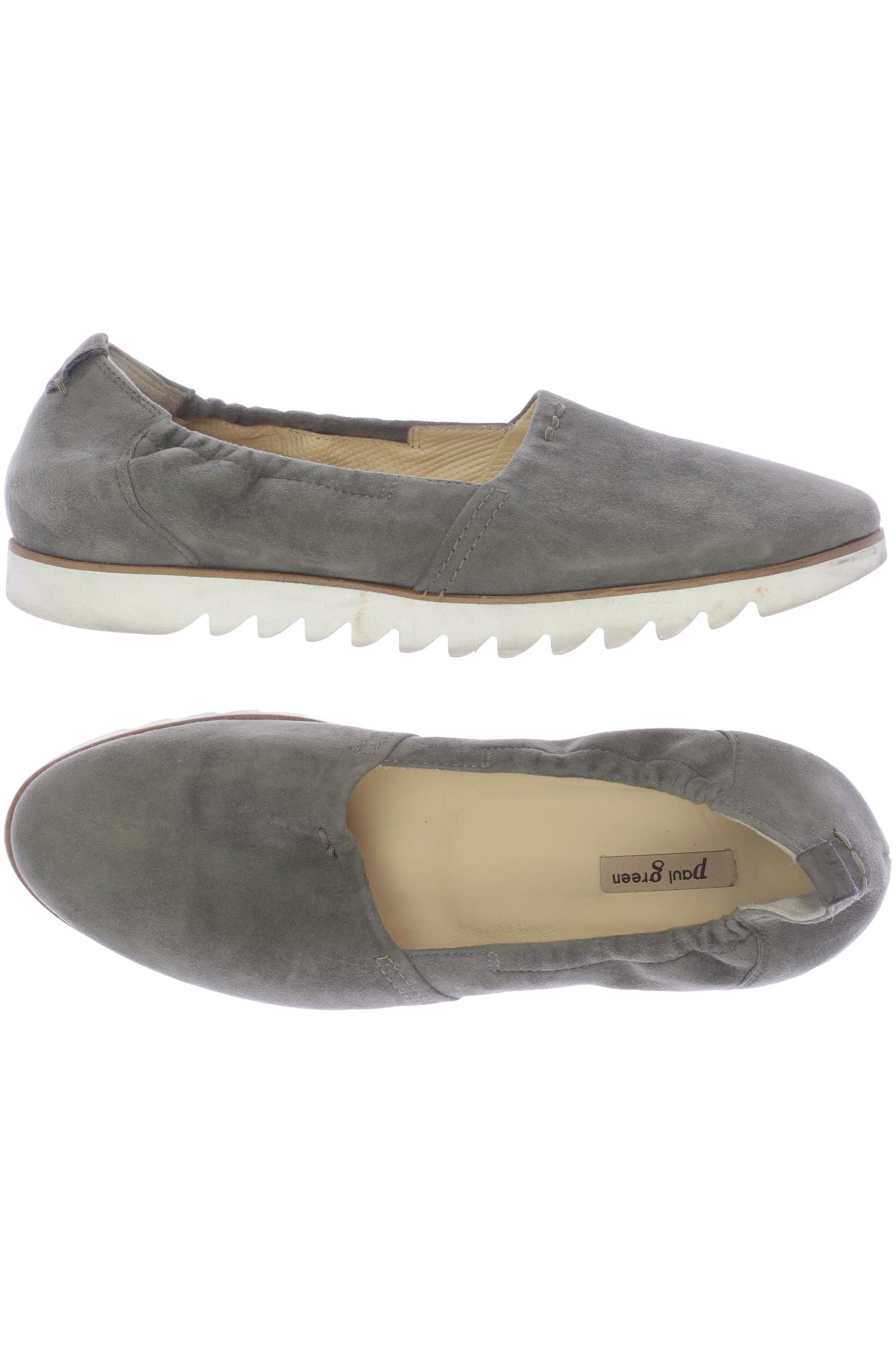 

Paul Green Damen Halbschuh, grün, Gr. 6.5