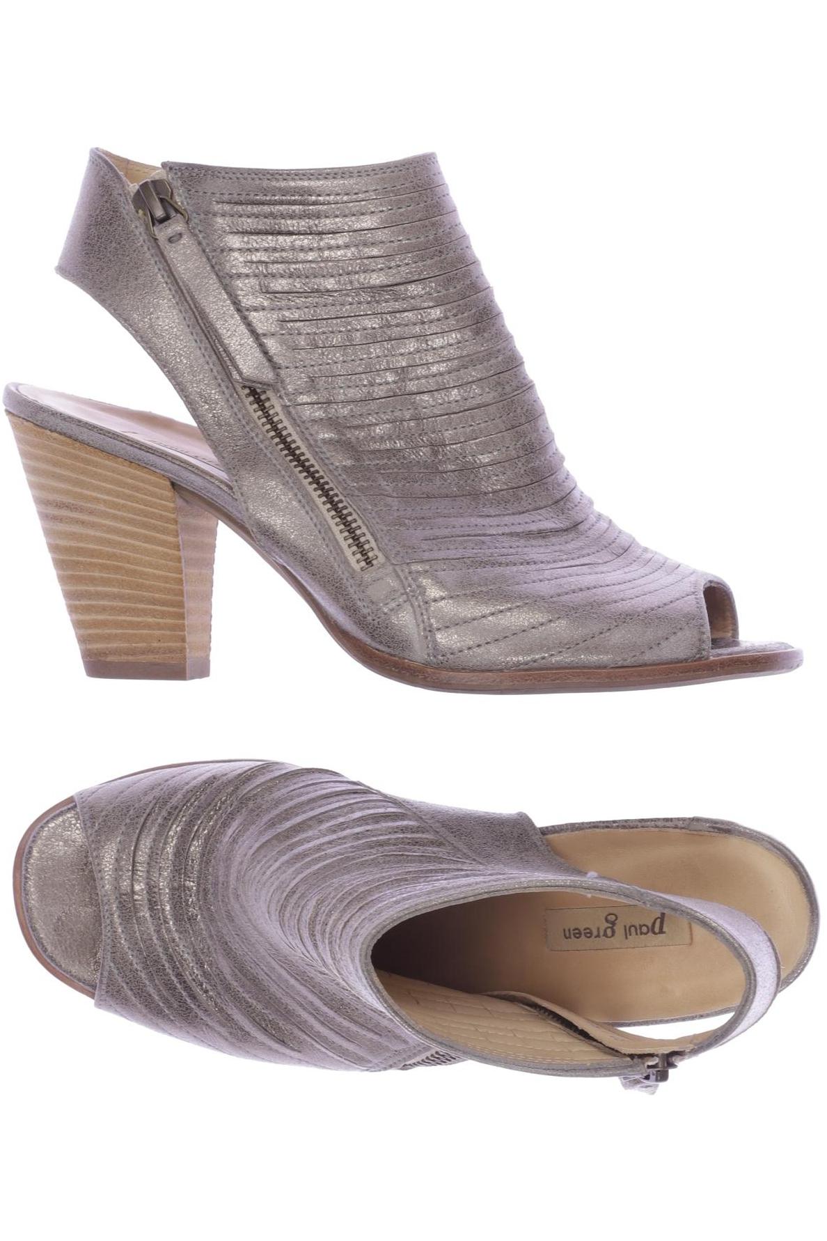

Paul Green Damen Sandale, silber, Gr. 4.5