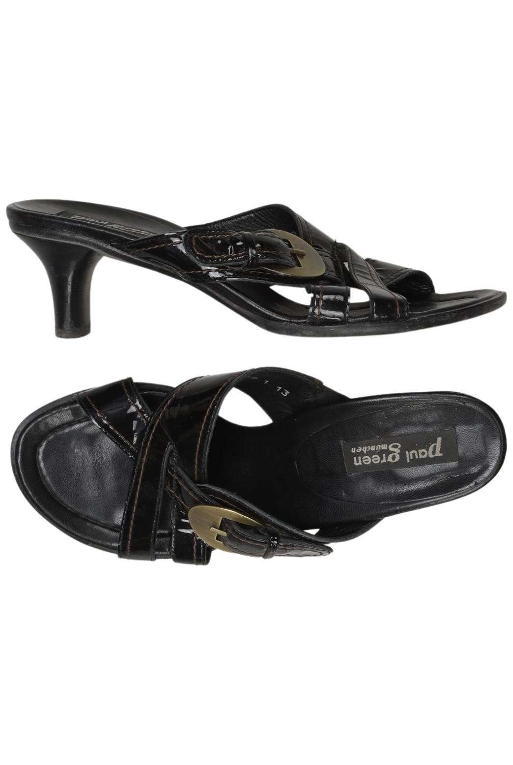 

Paul Green Damen Sandale, schwarz, Gr. 5.5