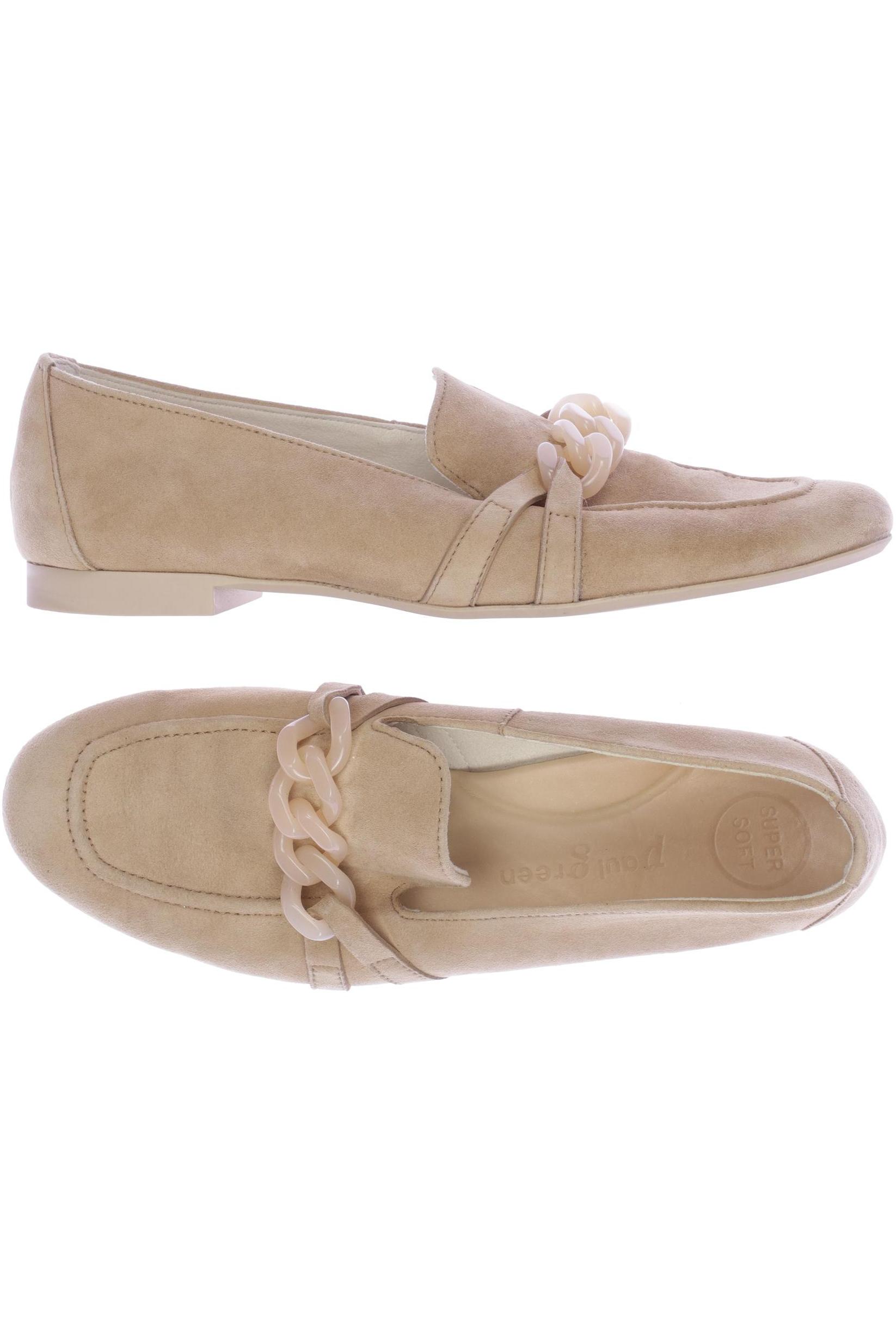 

Paul Green Damen Halbschuh, beige, Gr. 5