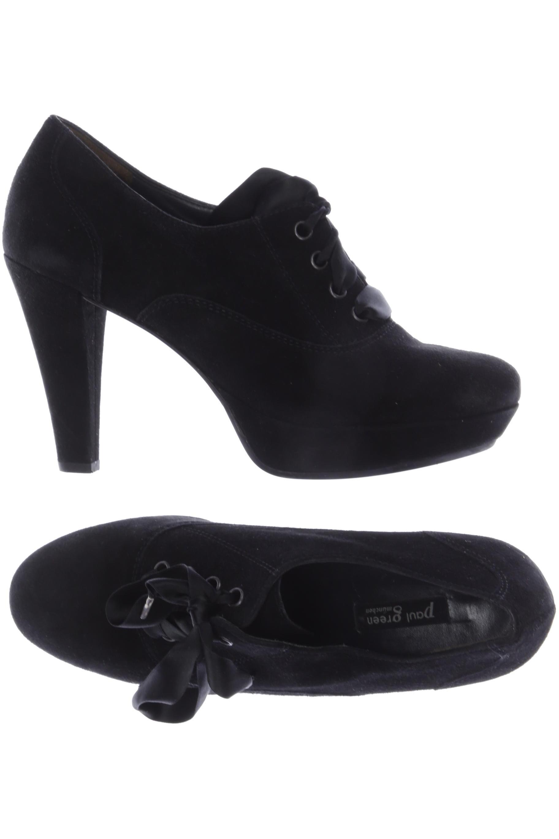 

Paul Green Damen Halbschuh, schwarz, Gr. 4