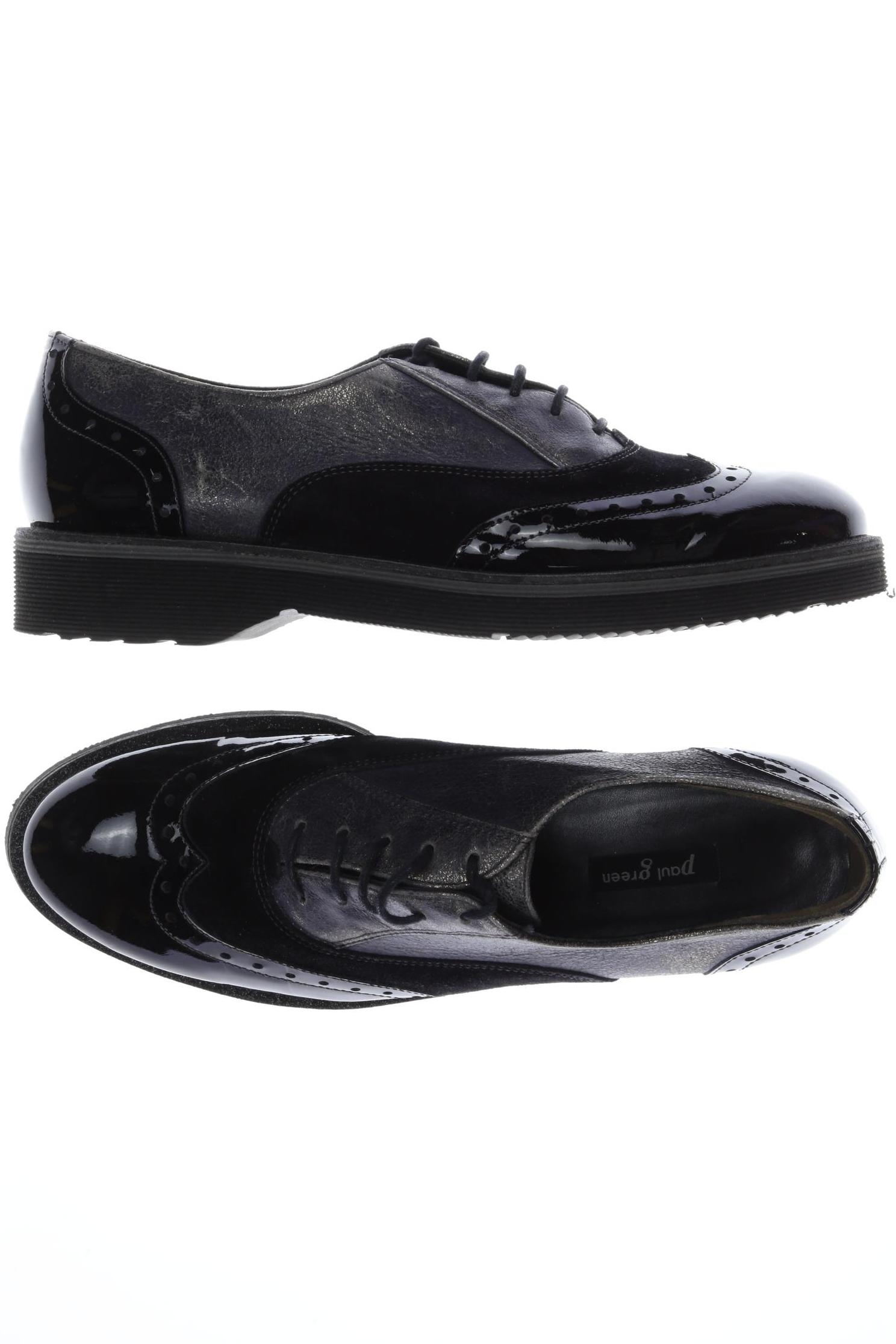 

Paul Green Damen Halbschuh, schwarz, Gr. 6