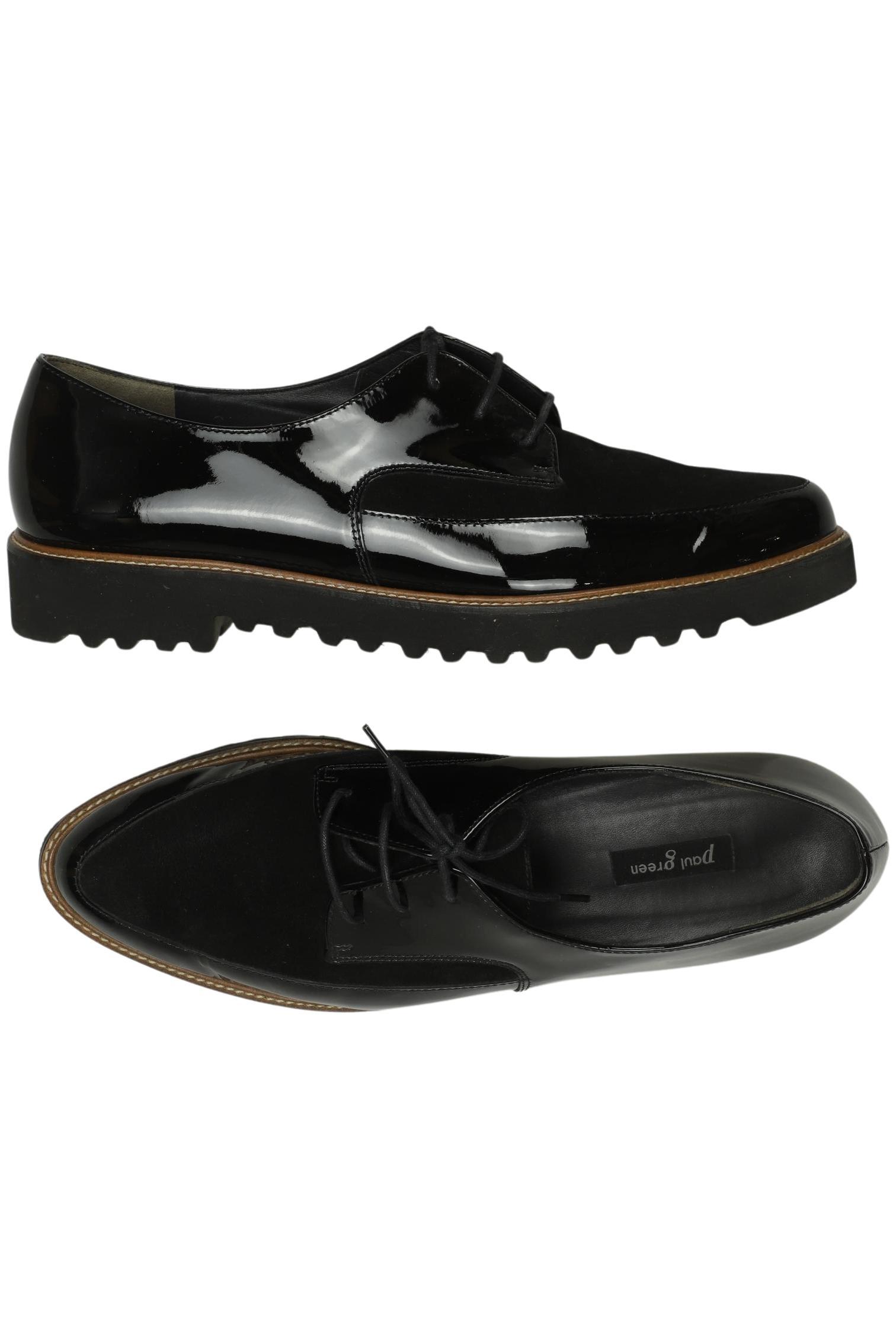 

Paul Green Damen Halbschuh, schwarz, Gr. 41.5