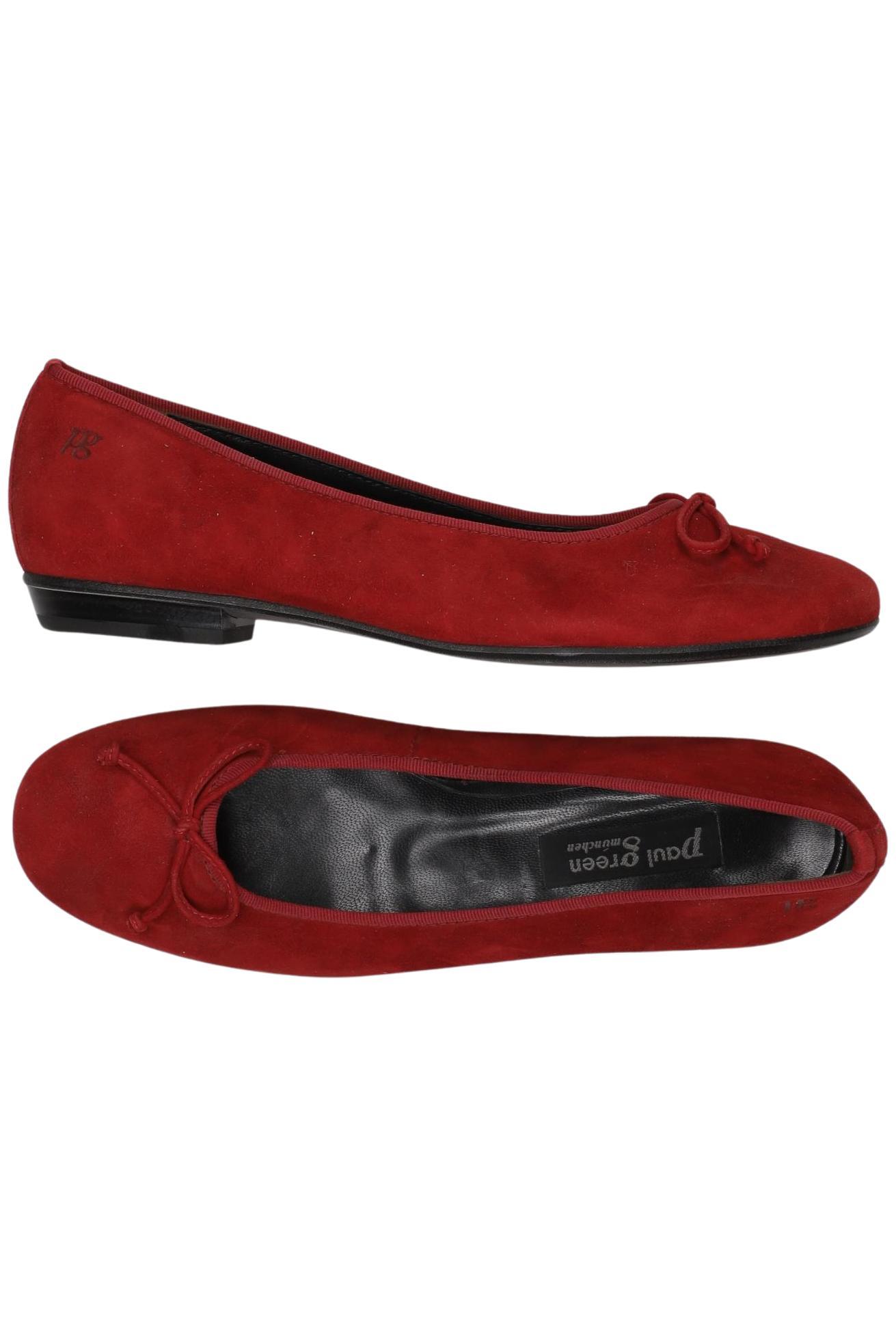 

Paul Green Damen Ballerinas, rot, Gr. 5