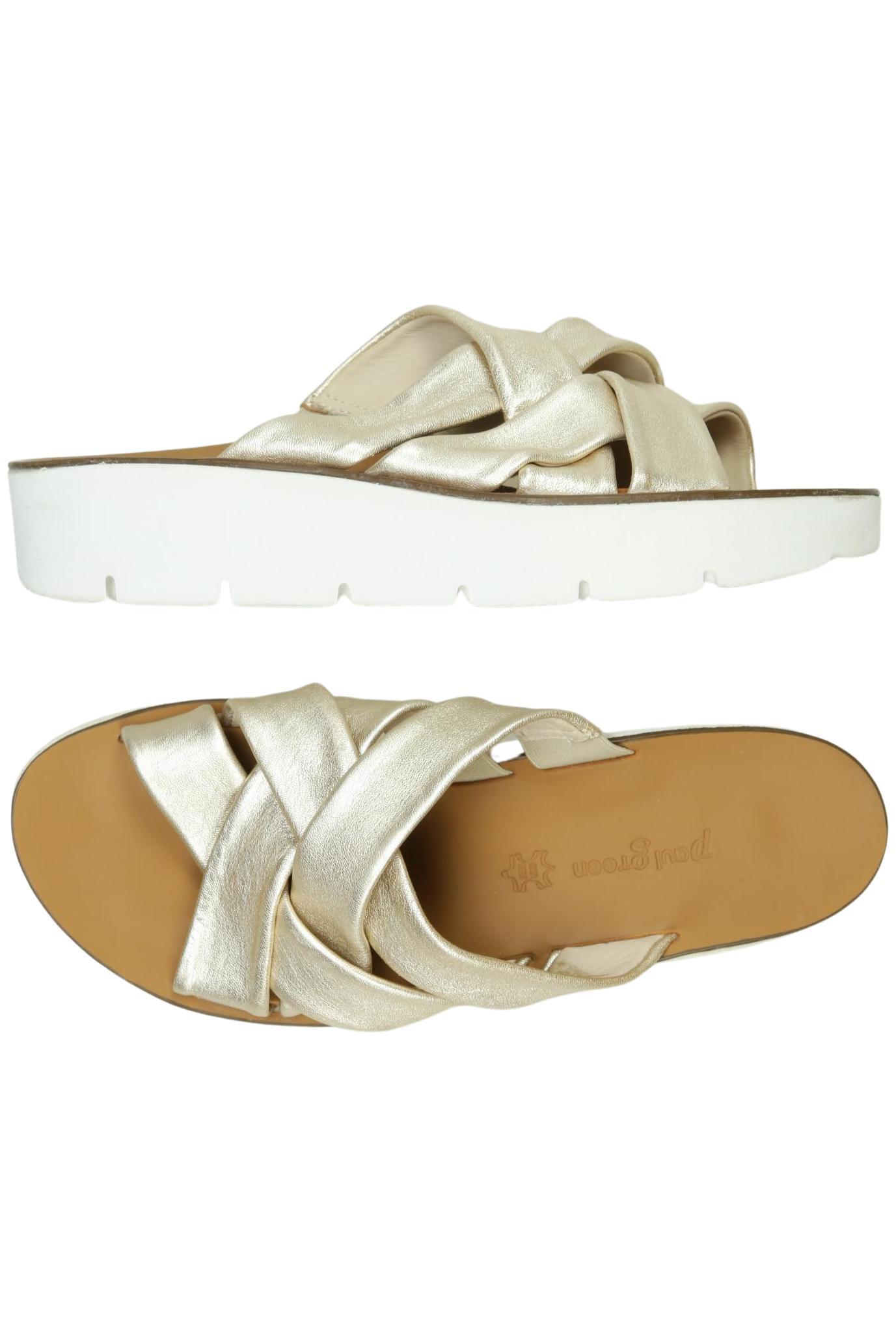 

Paul Green Damen Sandale, gold, Gr. 7.5