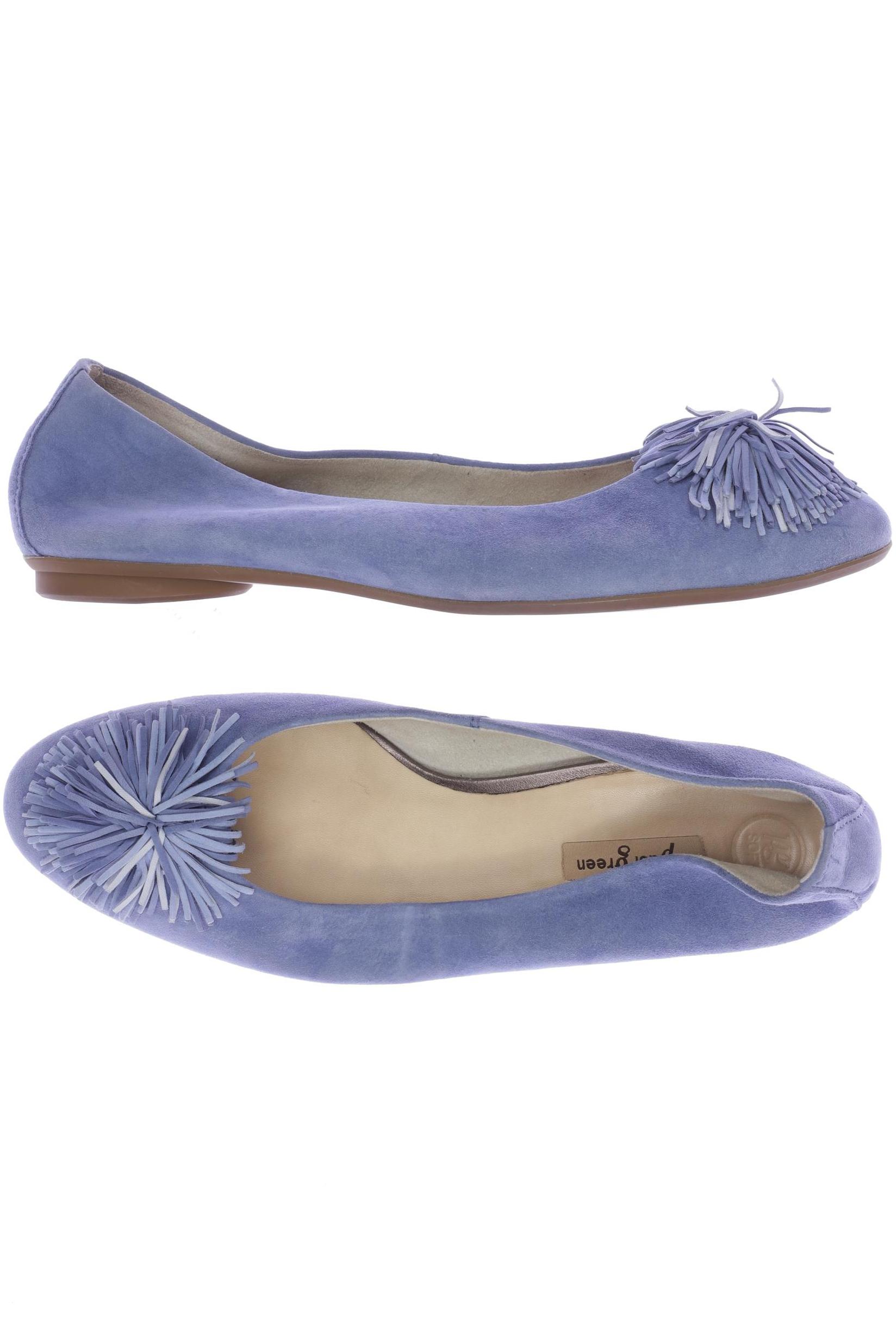 

Paul Green Damen Ballerinas, blau, Gr. 5.5