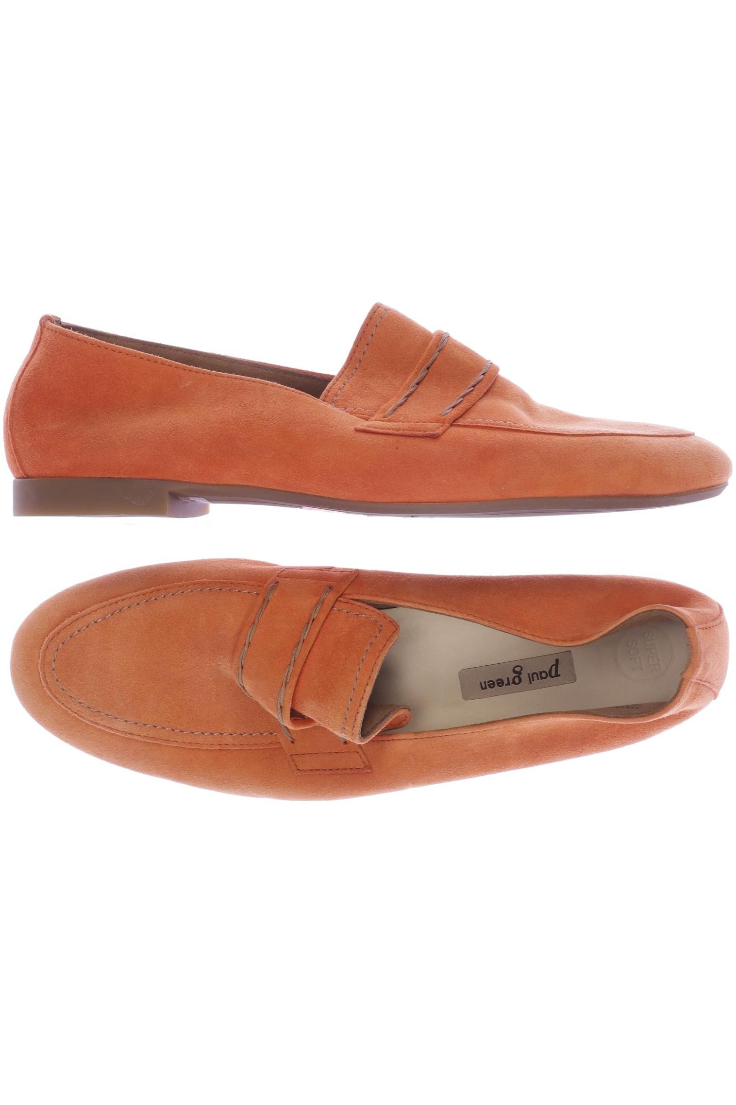 

Paul Green Damen Halbschuh, orange, Gr. 4.5