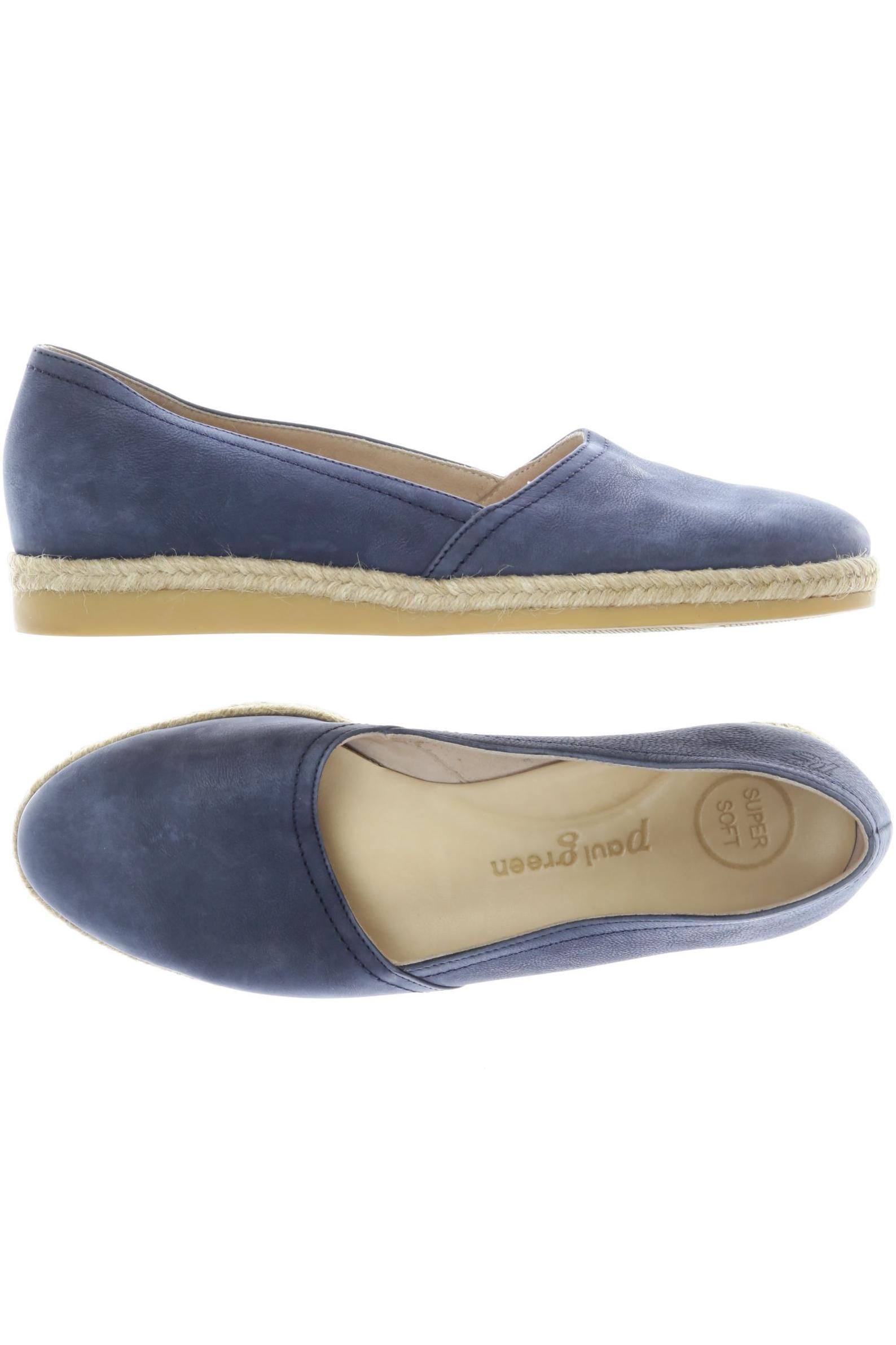 

Paul Green Damen Halbschuh, blau, Gr. 4.5