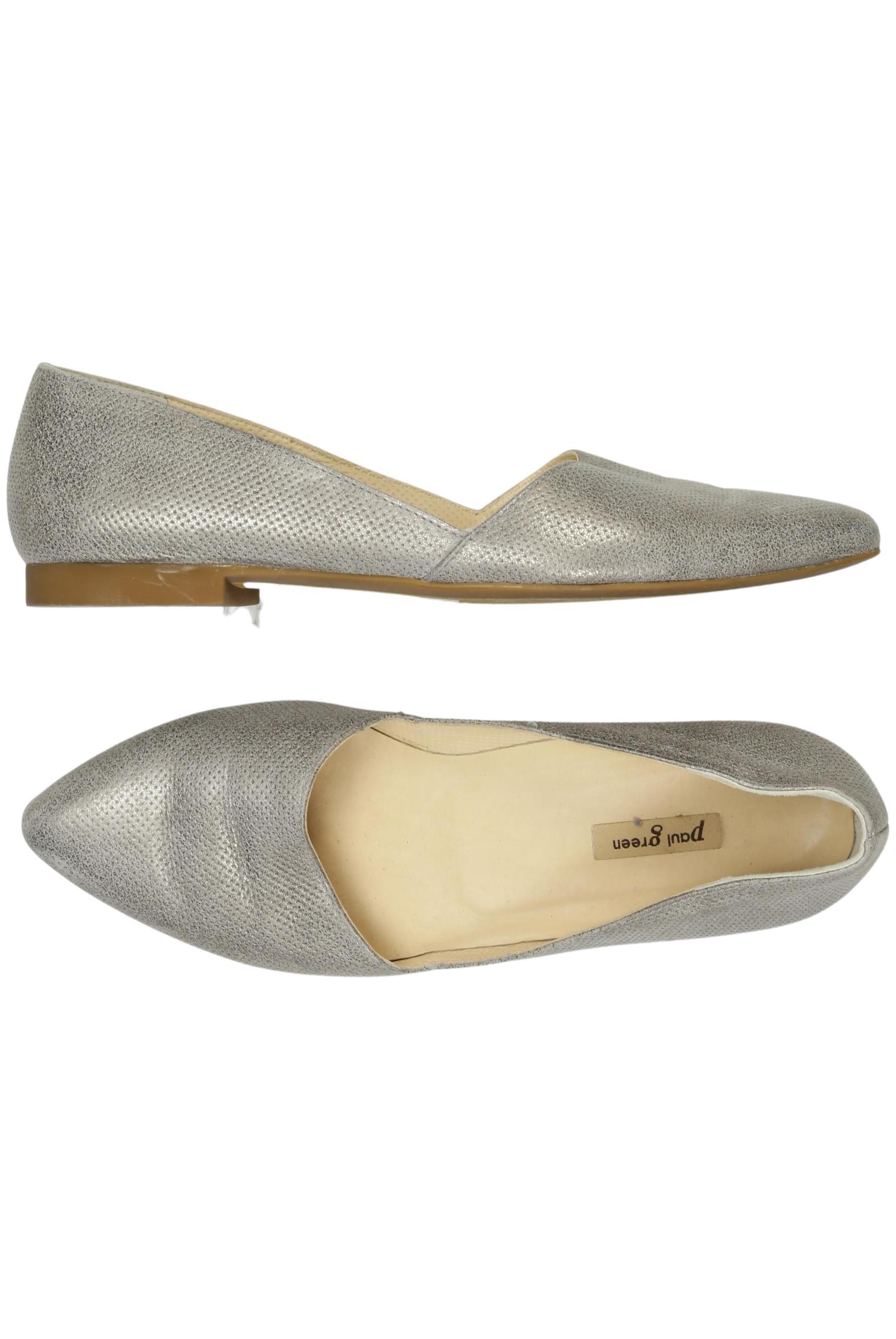 

Paul Green Damen Ballerinas, silber, Gr. 6