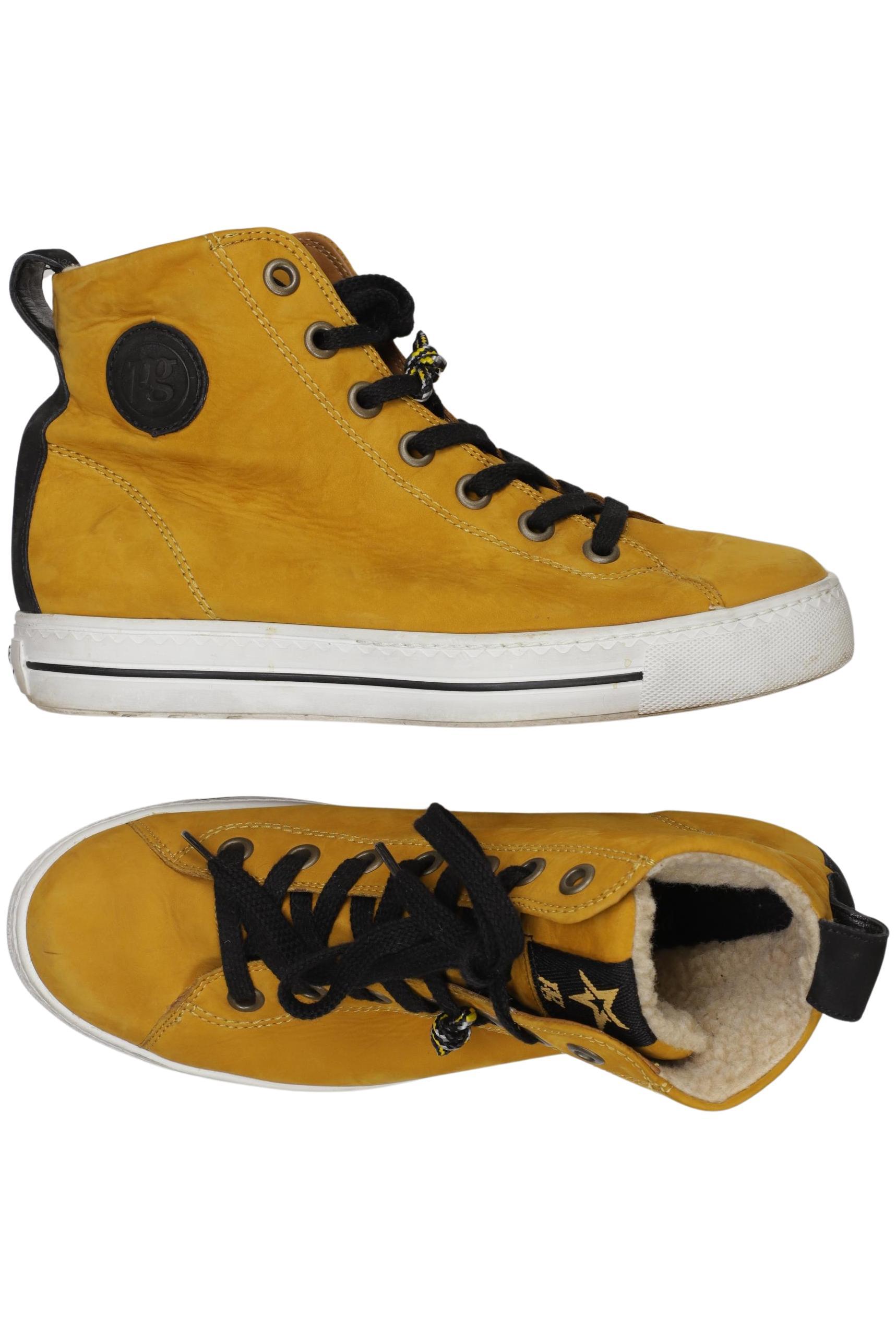 

Paul Green Damen Sneakers, gelb, Gr. 6