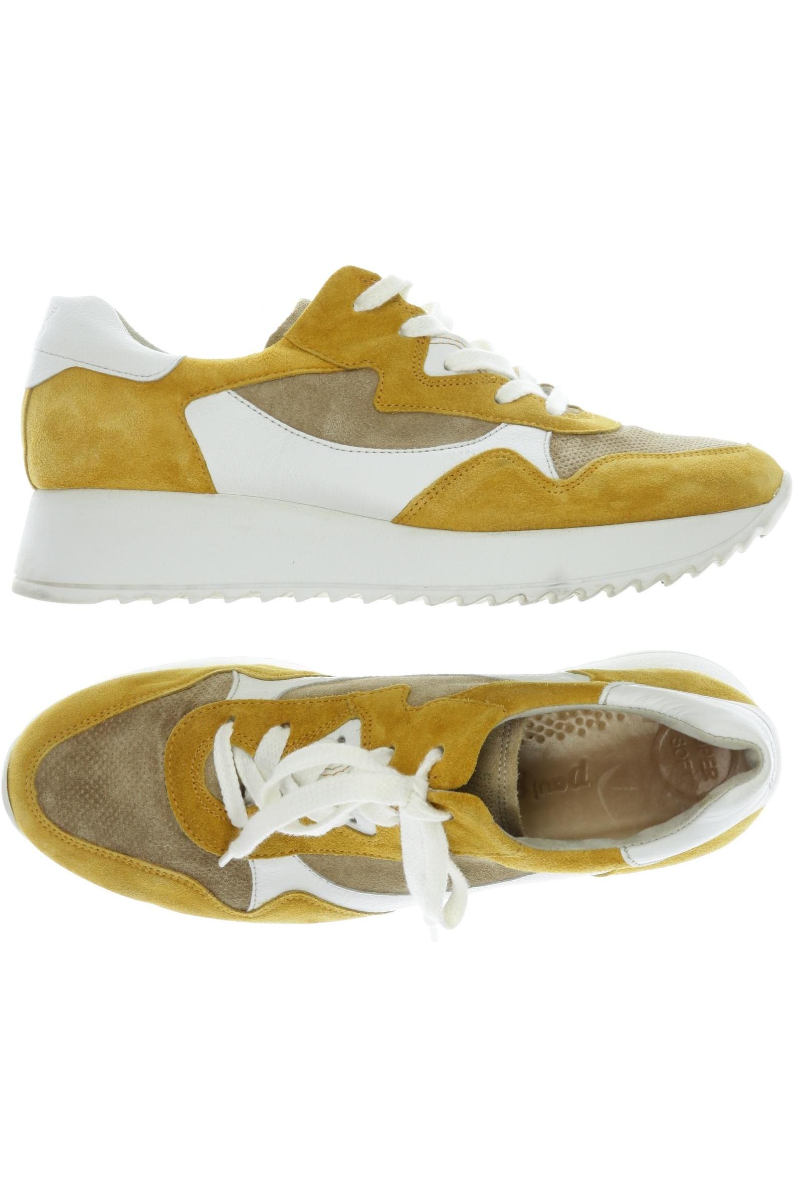 

Paul Green Damen Sneakers, gelb, Gr. 6