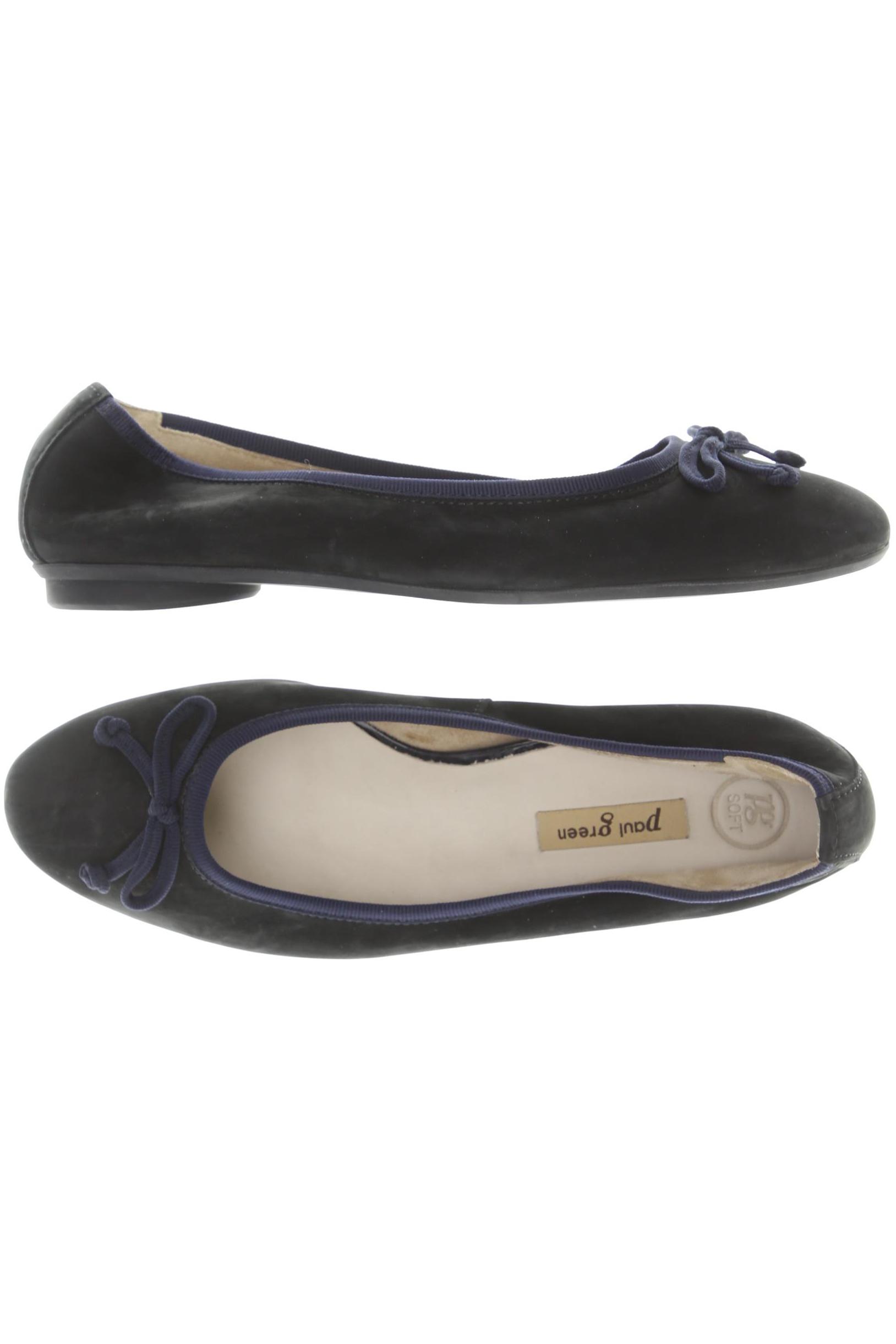 

Paul Green Damen Ballerinas, blau, Gr. 3.5