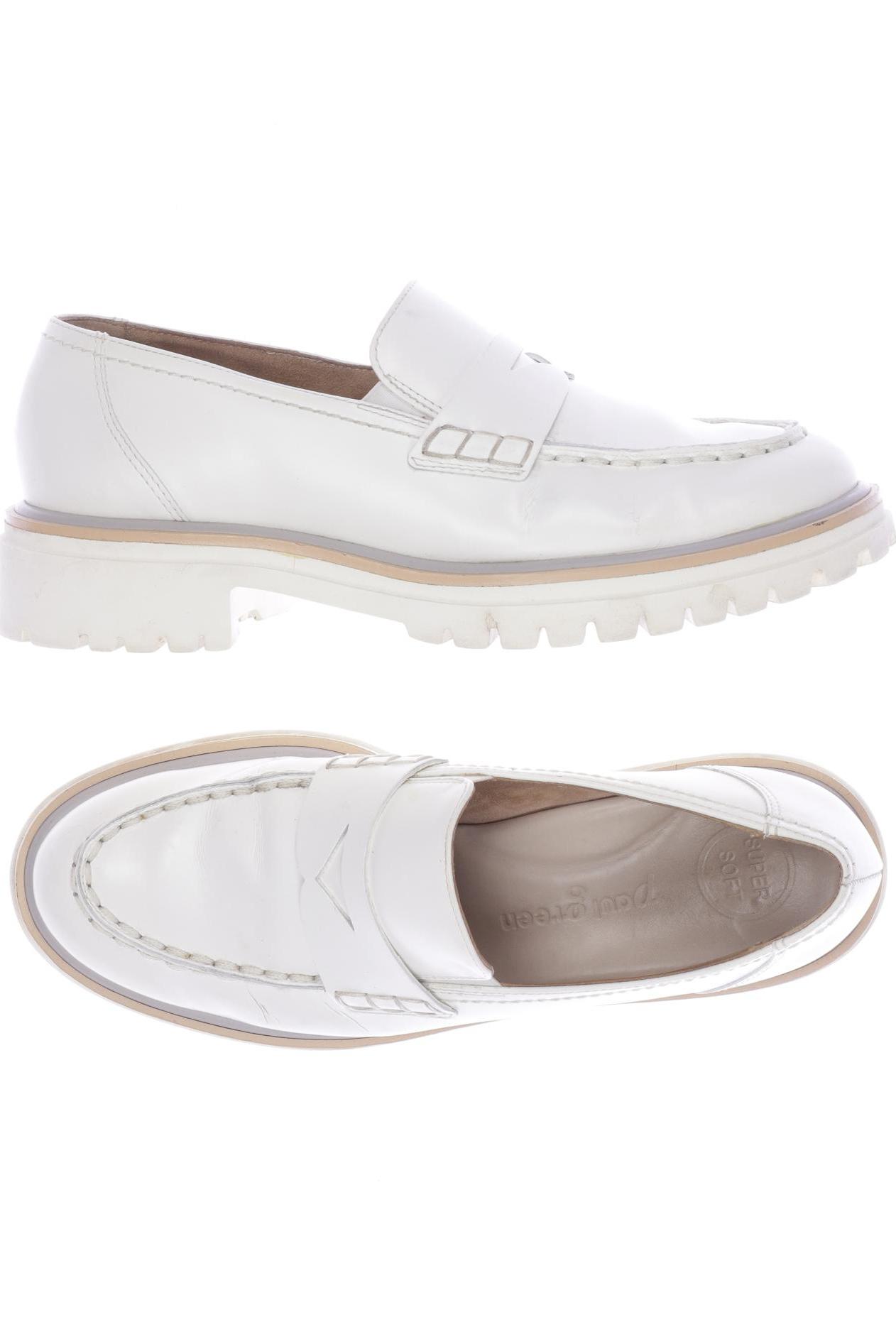 

Paul Green Damen Halbschuh, weiß, Gr. 5