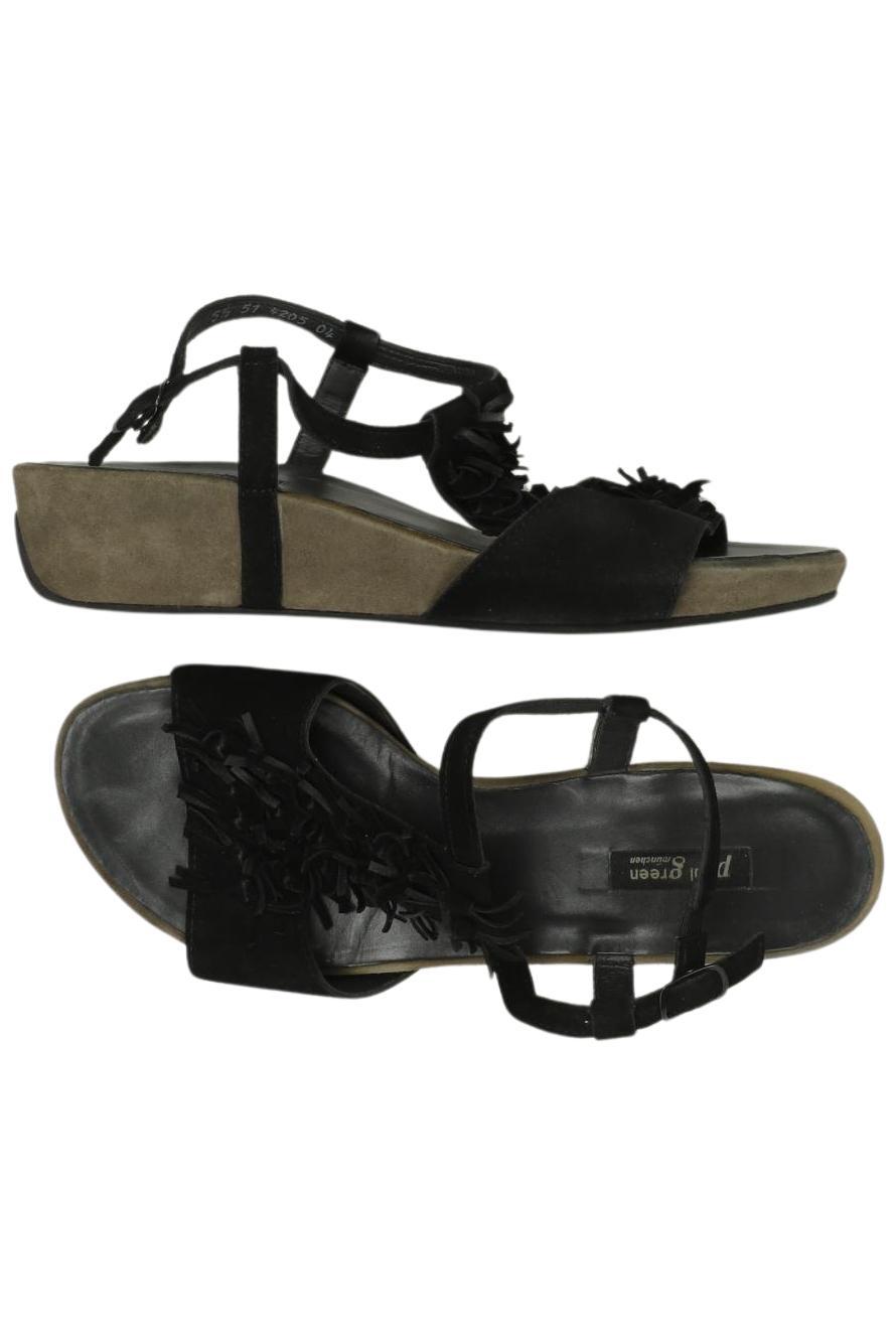 

Paul Green Damen Sandale, schwarz, Gr. 5.5