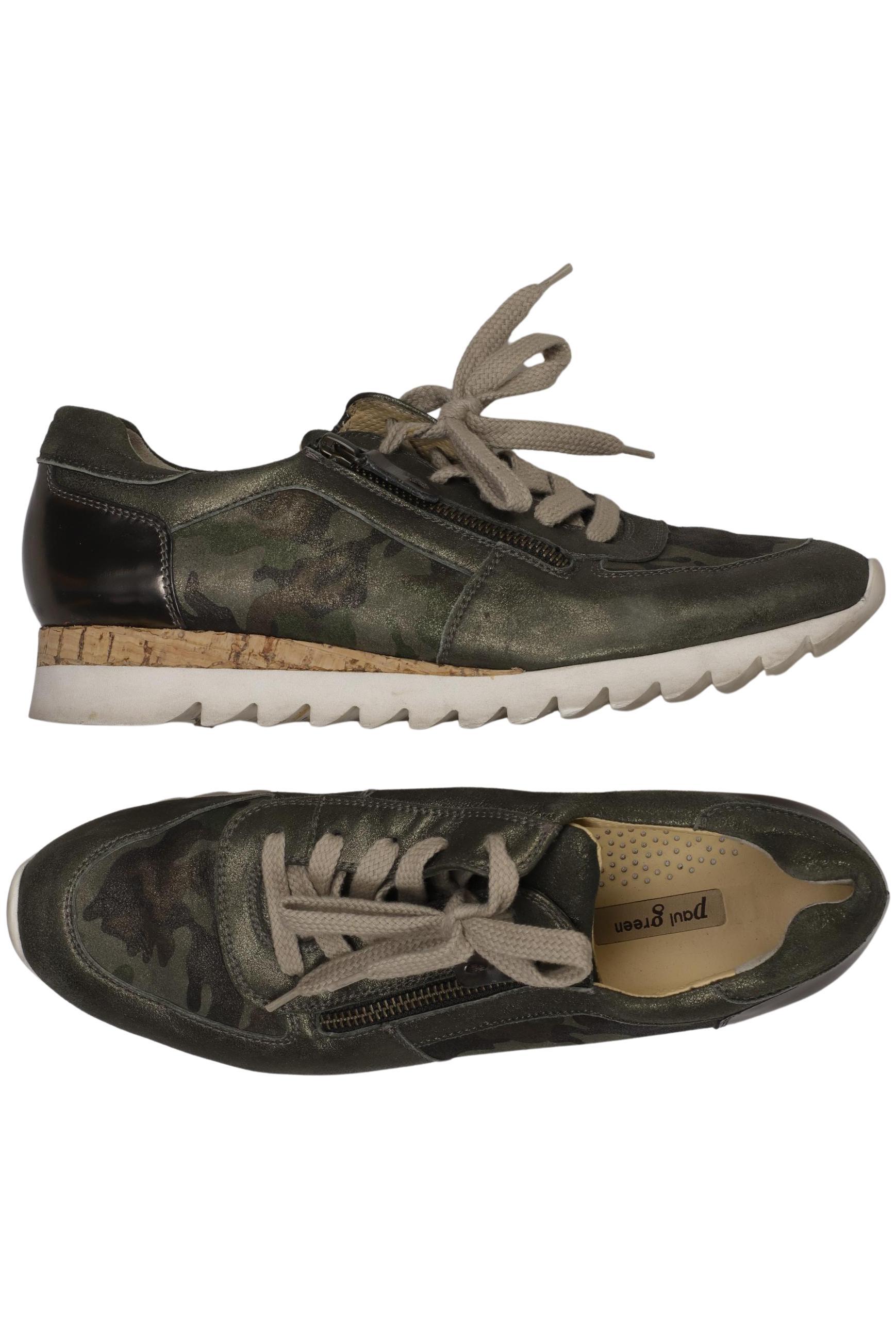 

Paul Green Damen Sneakers, grün, Gr. 7