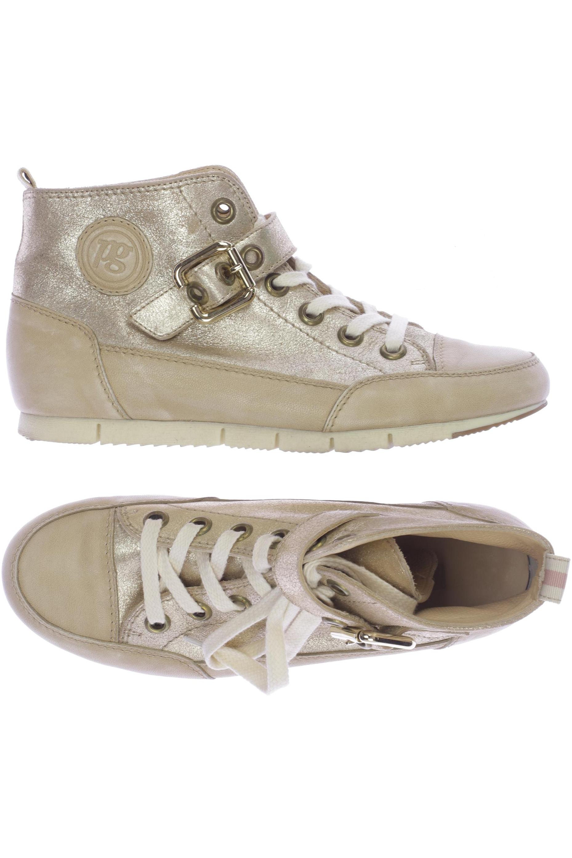 

Paul Green Damen Sneakers, beige, Gr. 4