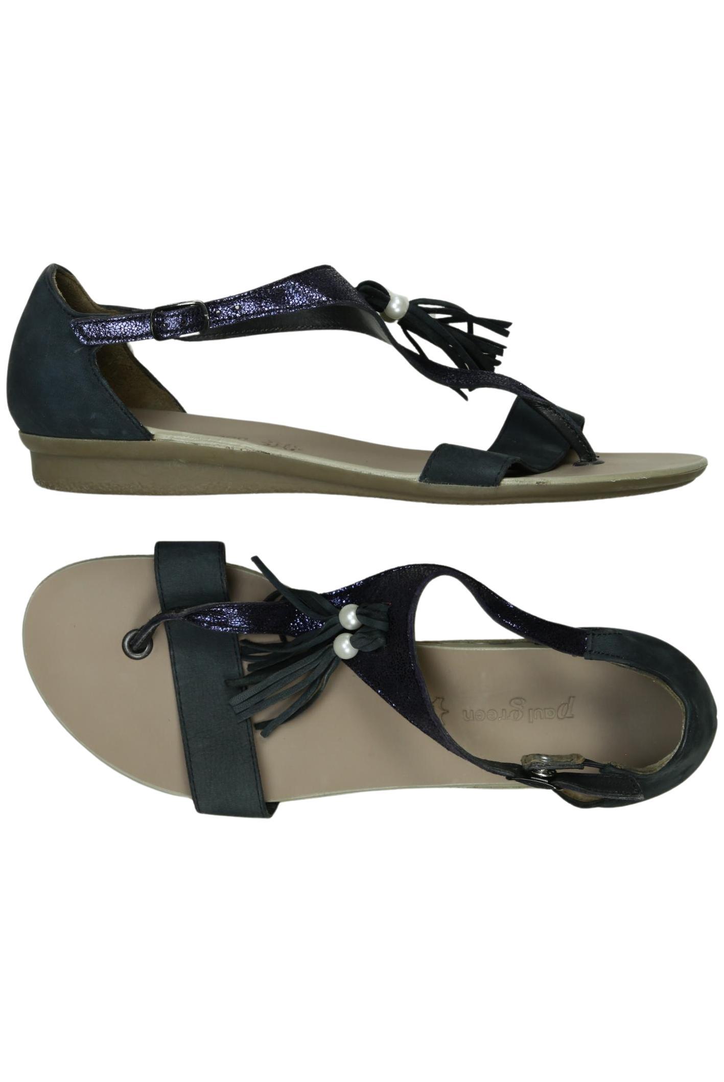 

Paul Green Damen Sandale, marineblau, Gr. 6.5