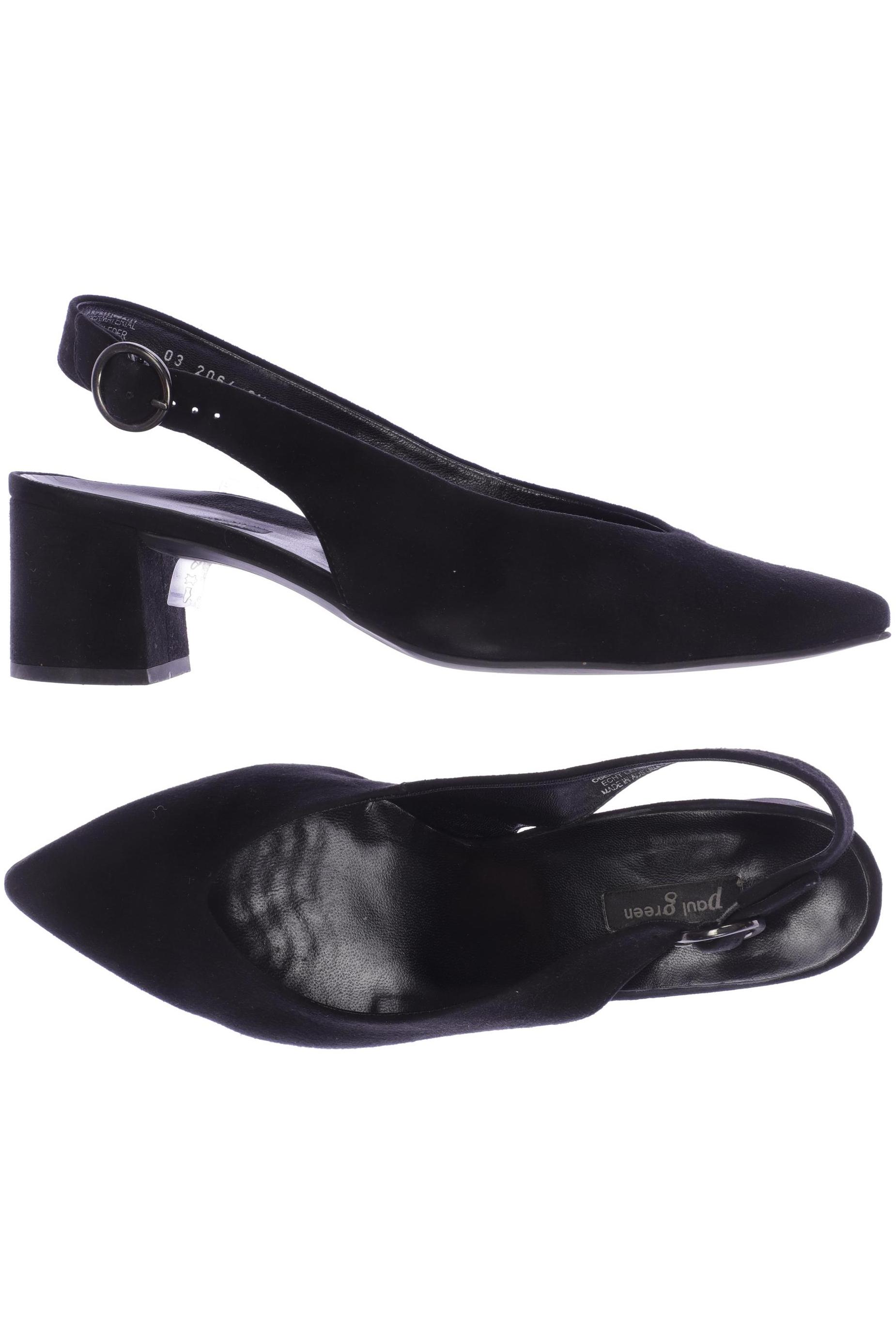 

Paul Green Damen Sandale, schwarz, Gr. 6.5