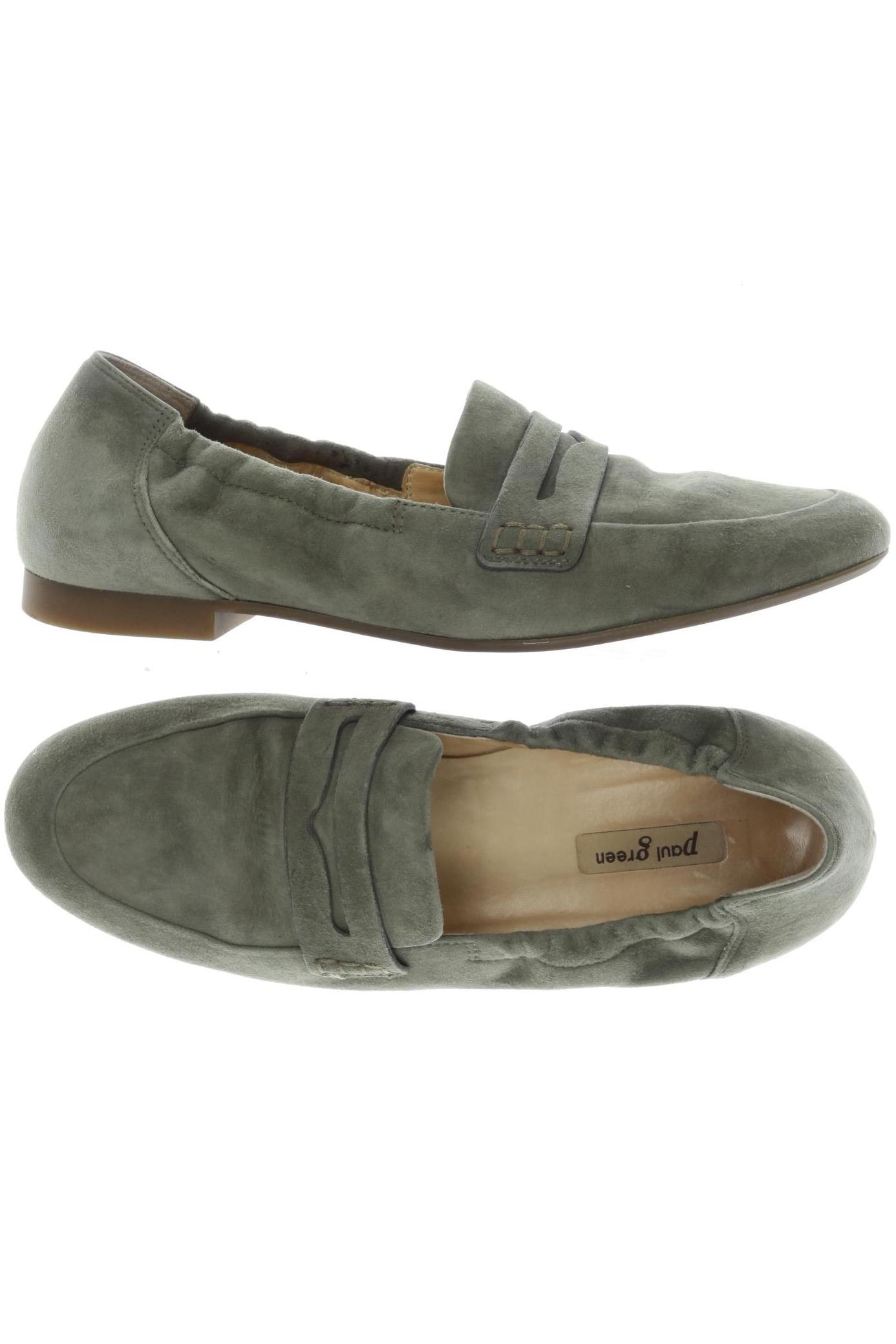 

Paul Green Damen Halbschuh, grün, Gr. 3.5