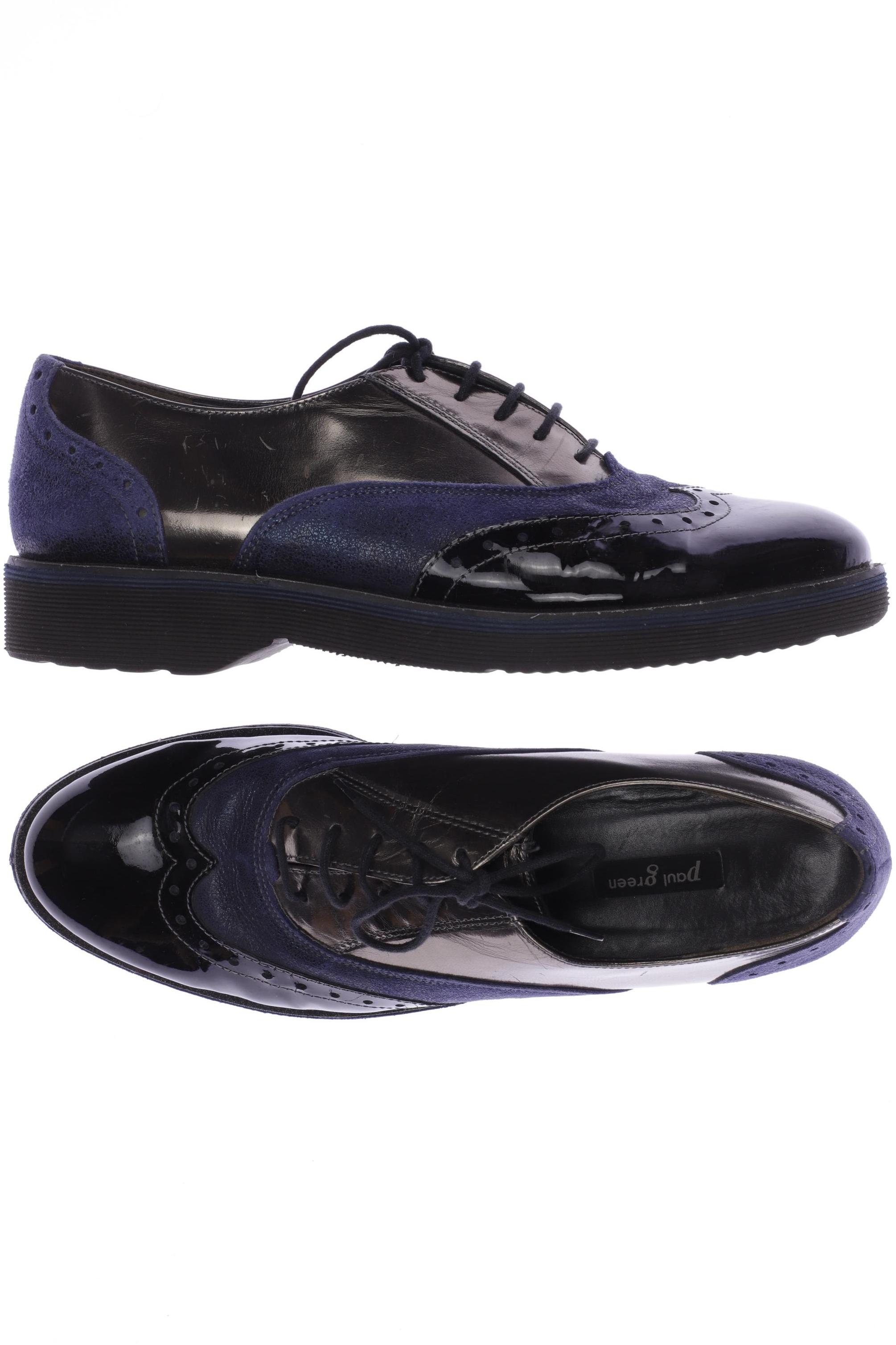 

Paul Green Damen Halbschuh, blau, Gr. 7