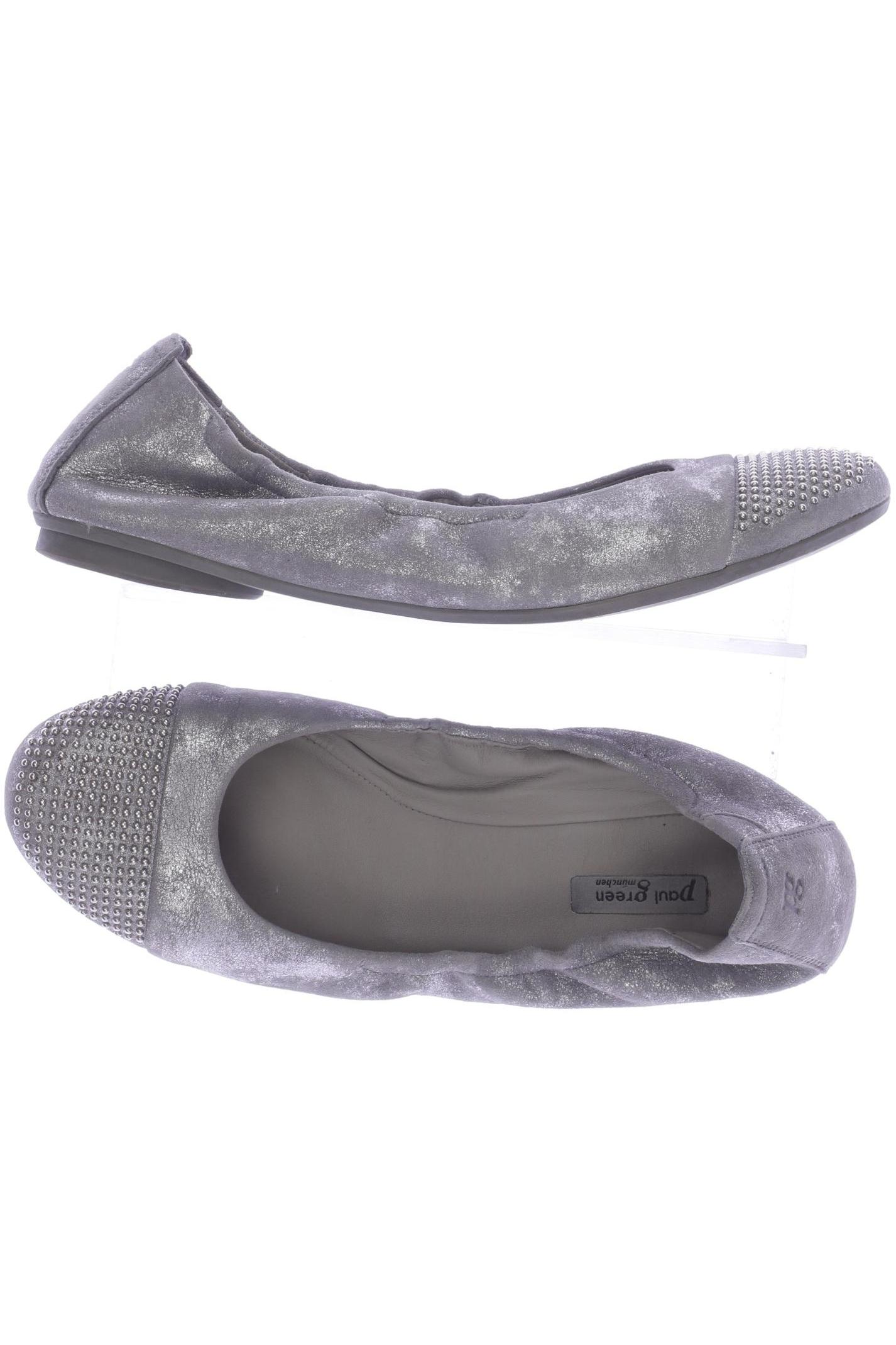 

Paul Green Damen Ballerinas, silber, Gr. 6