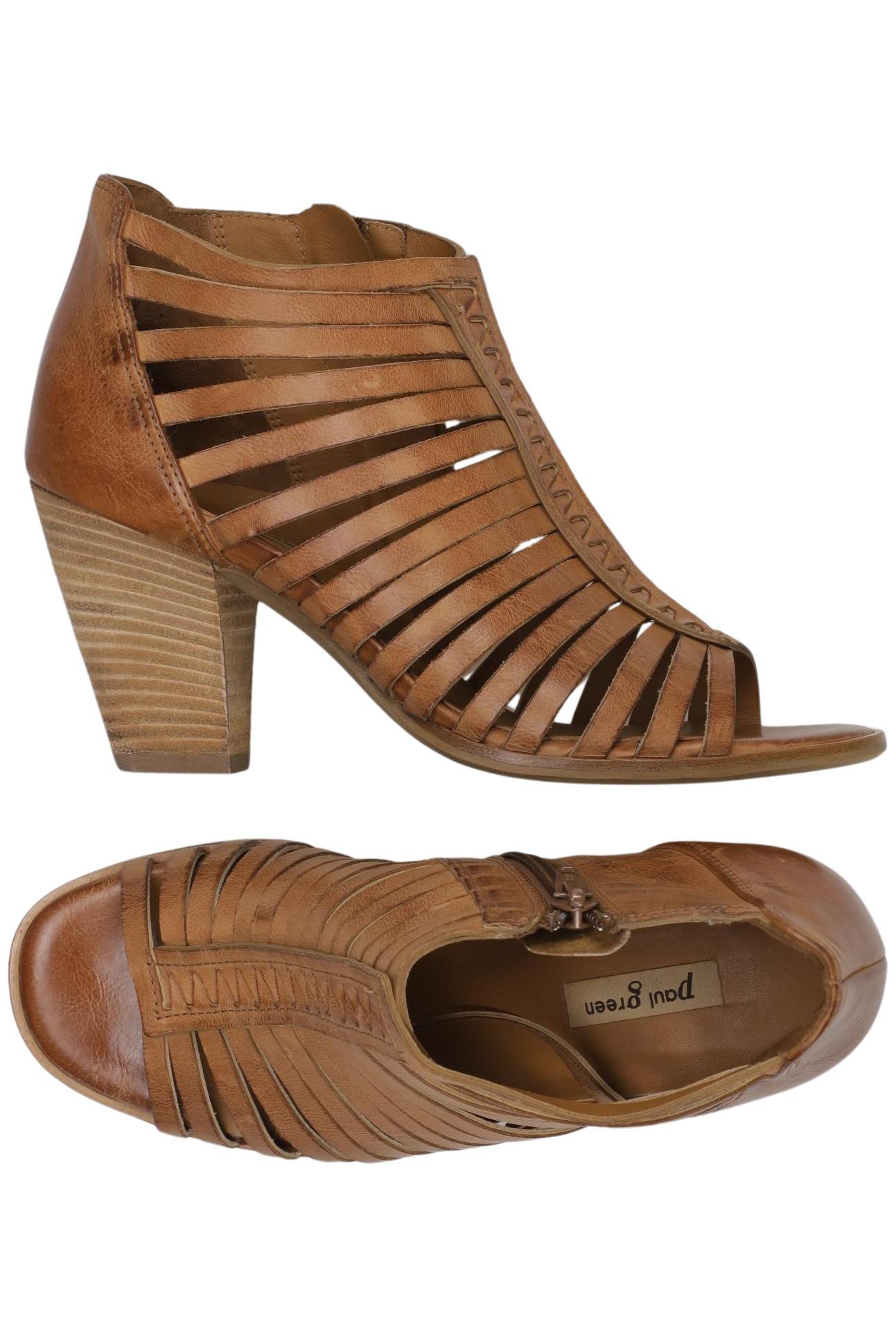 

Paul Green Damen Sandale, braun, Gr. 4