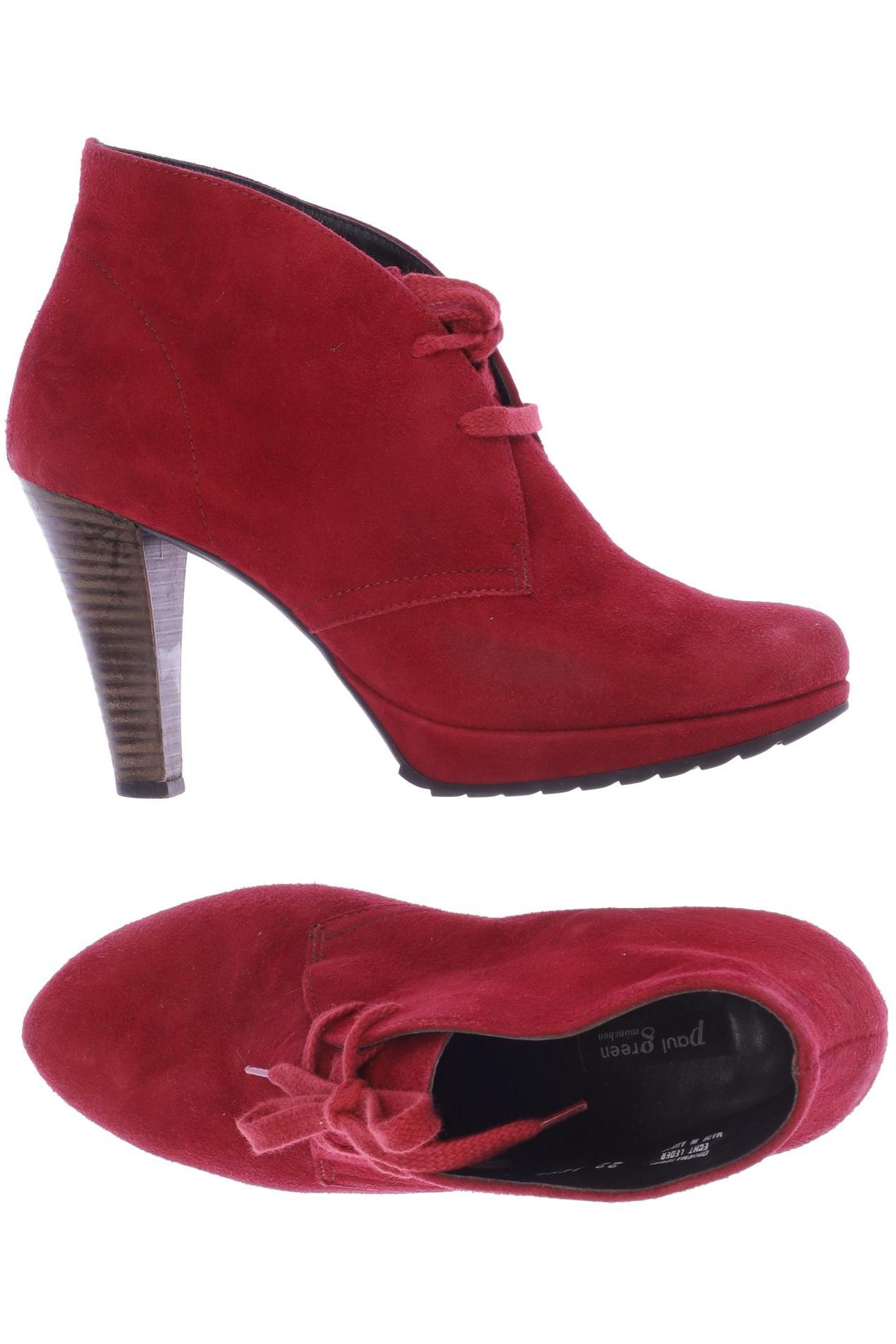

Paul Green Damen Stiefelette, rot, Gr. 4.5