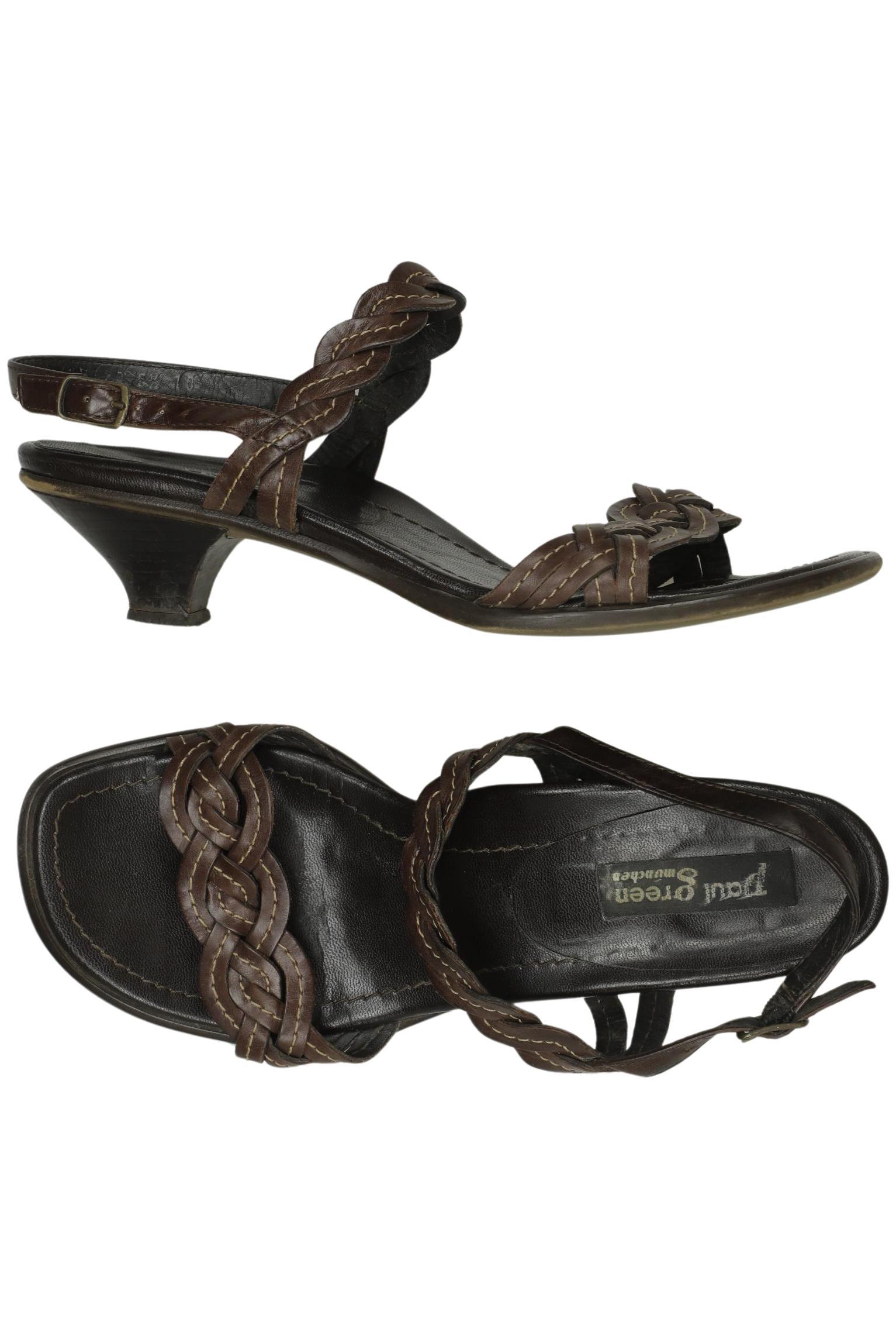 

Paul Green Damen Sandale, braun, Gr. 5.5