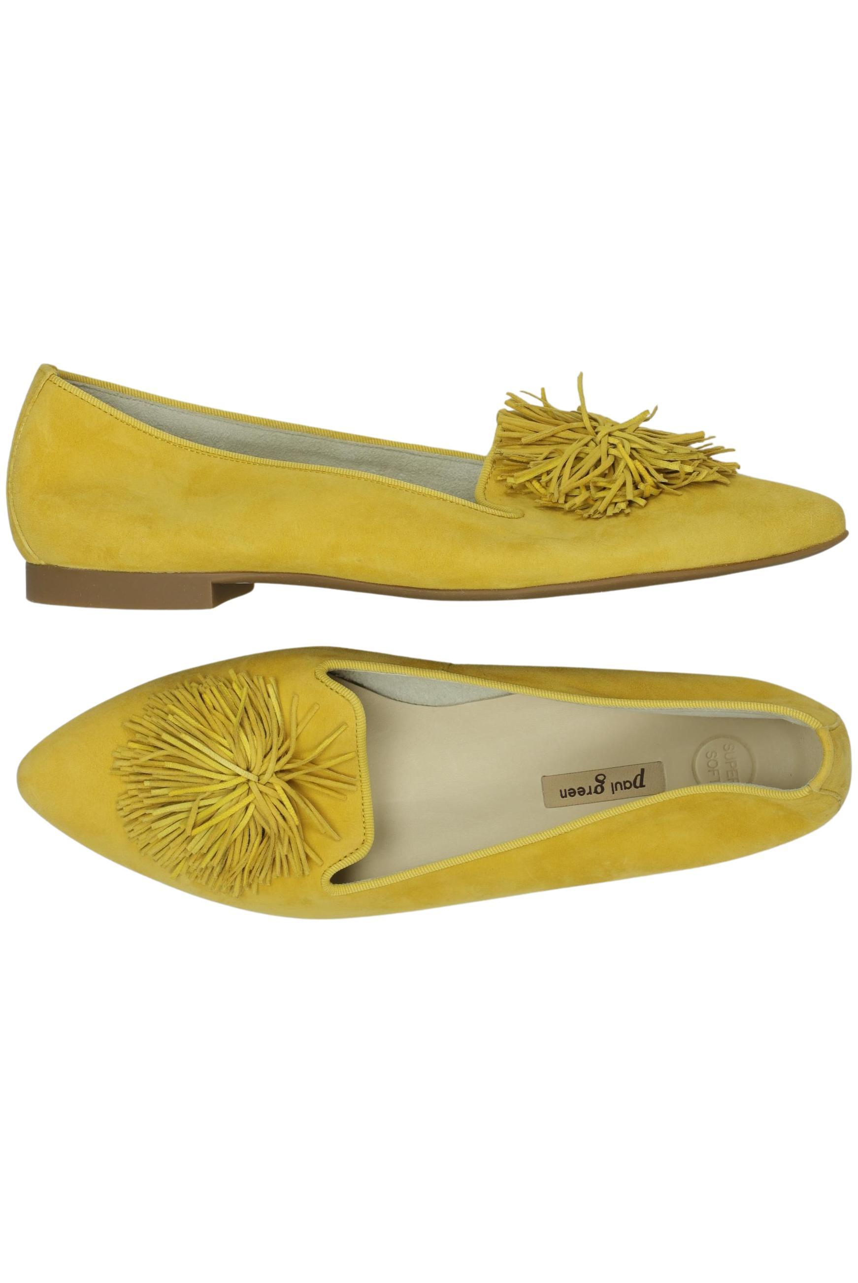 

Paul Green Damen Halbschuh, gelb, Gr. 7.5