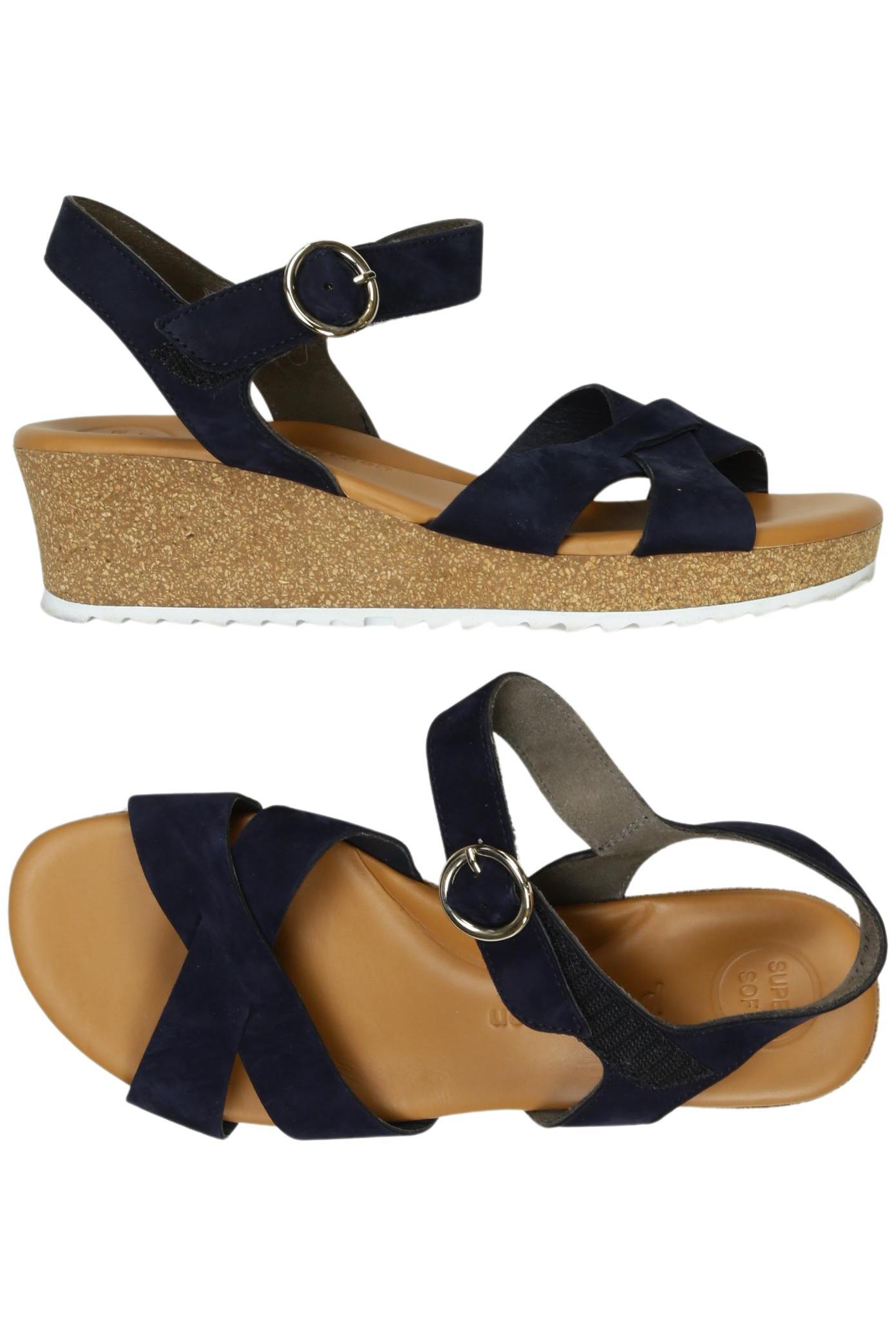 

Paul Green Damen Sandale, marineblau, Gr. 5
