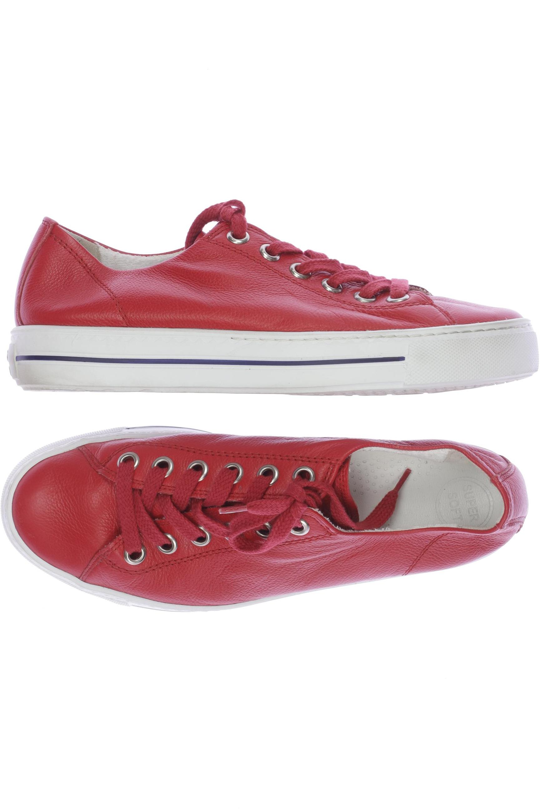 

Paul Green Damen Sneakers, rot, Gr. 6