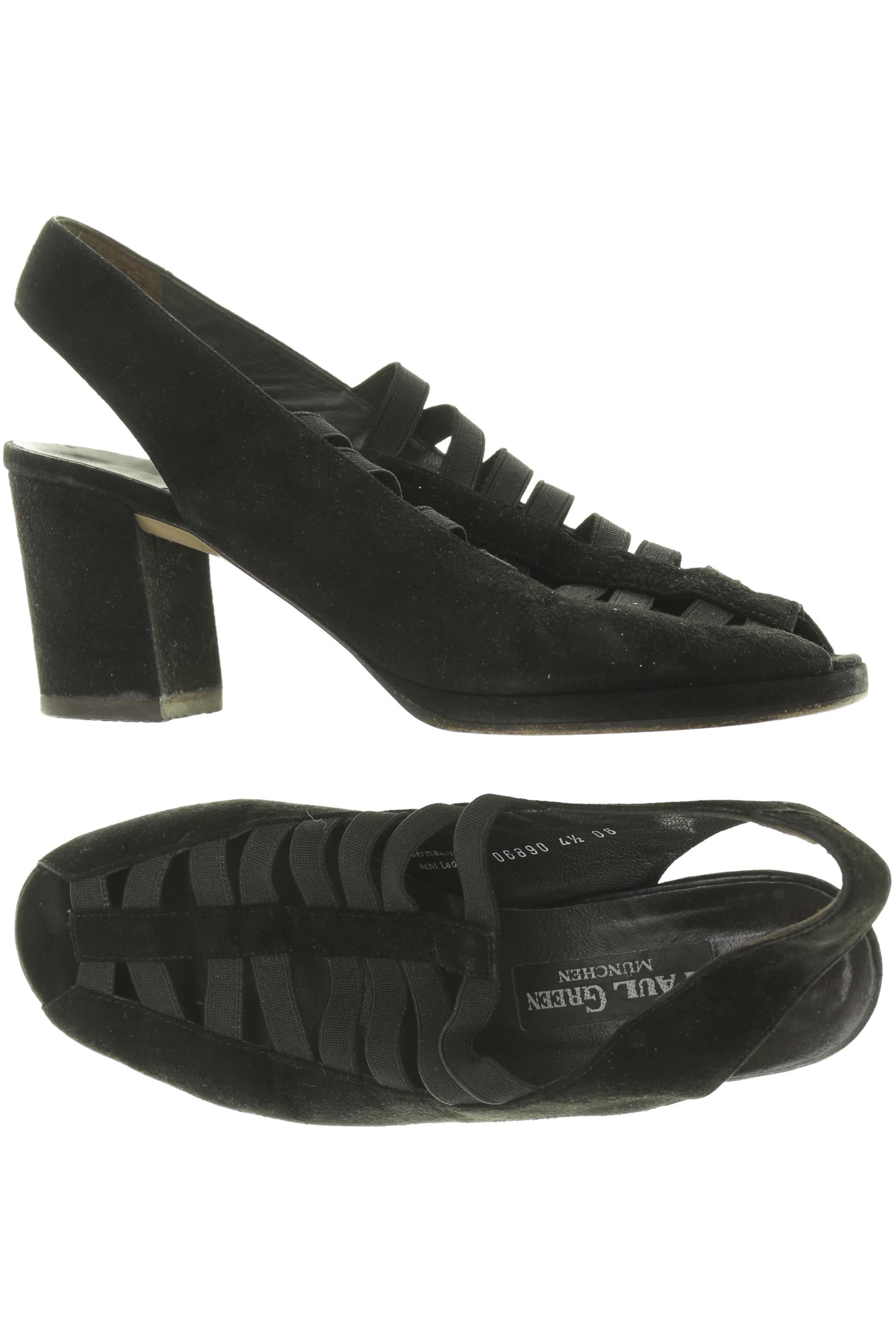 

Paul Green Damen Sandale, schwarz, Gr. 4.5