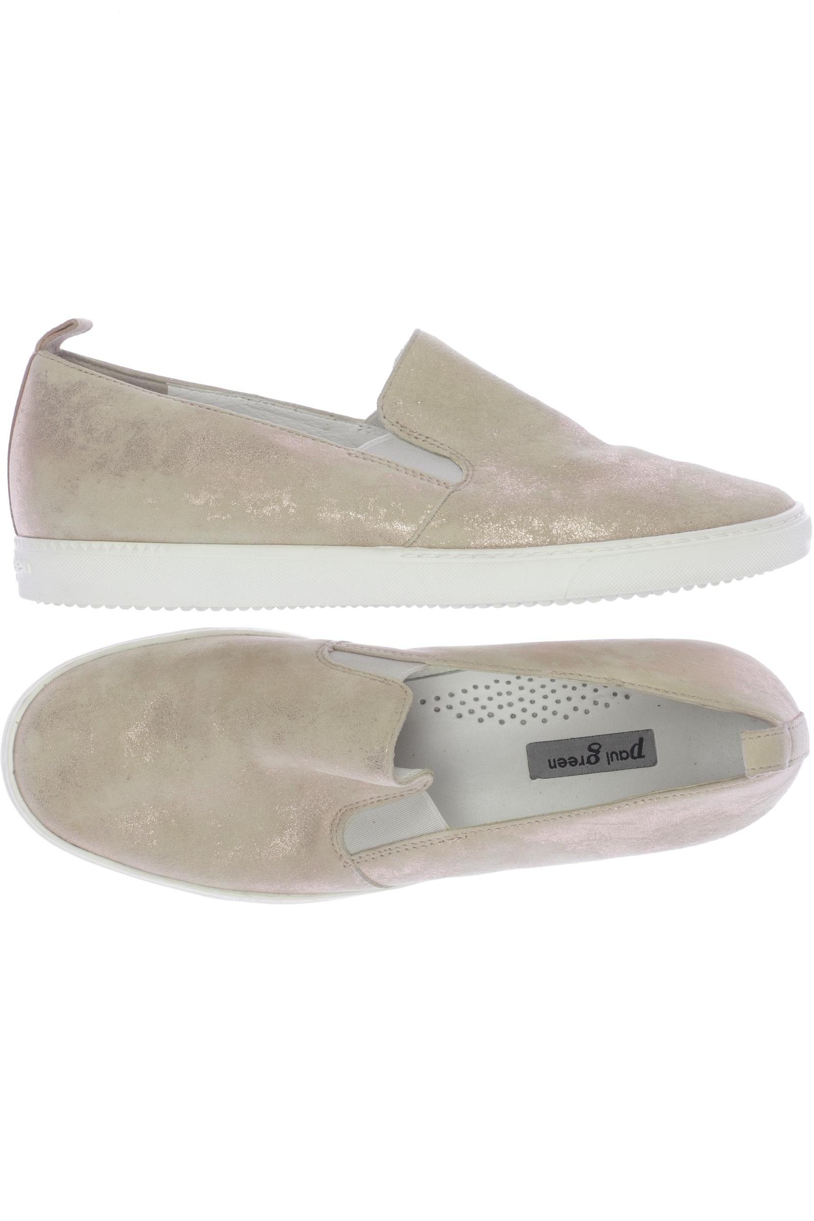 

Paul Green Damen Halbschuh, beige, Gr. 4