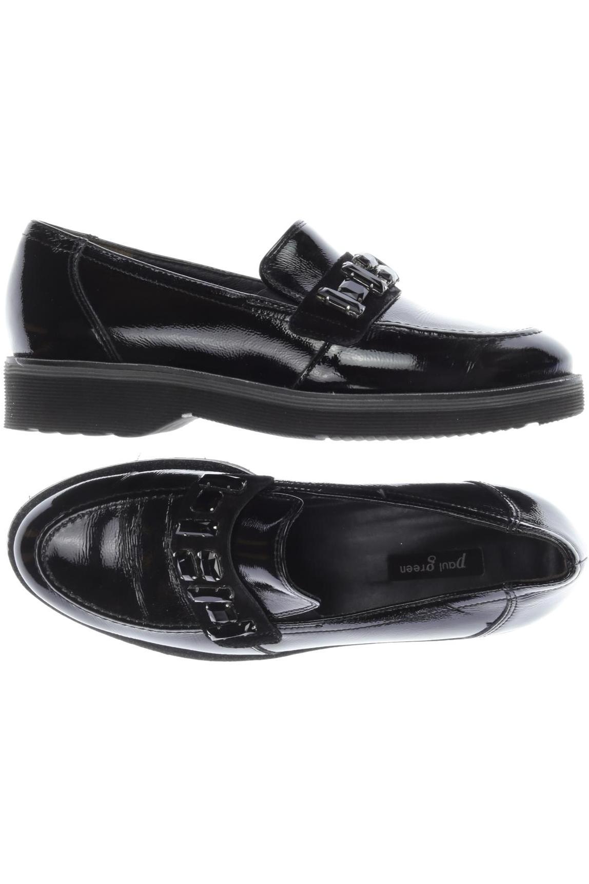 

Paul Green Damen Halbschuh, schwarz, Gr. 36