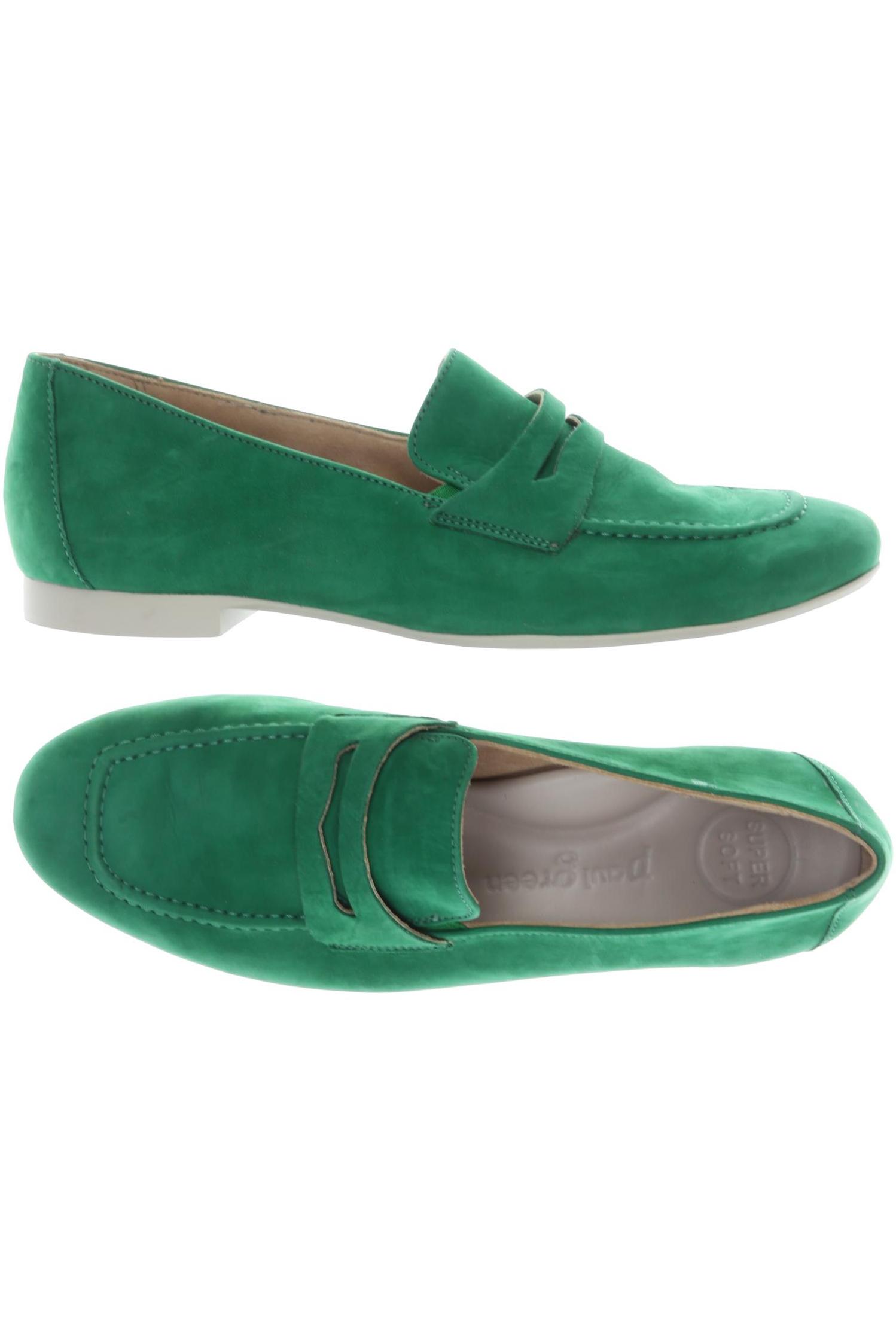 

Paul Green Damen Halbschuh, grün, Gr. 4