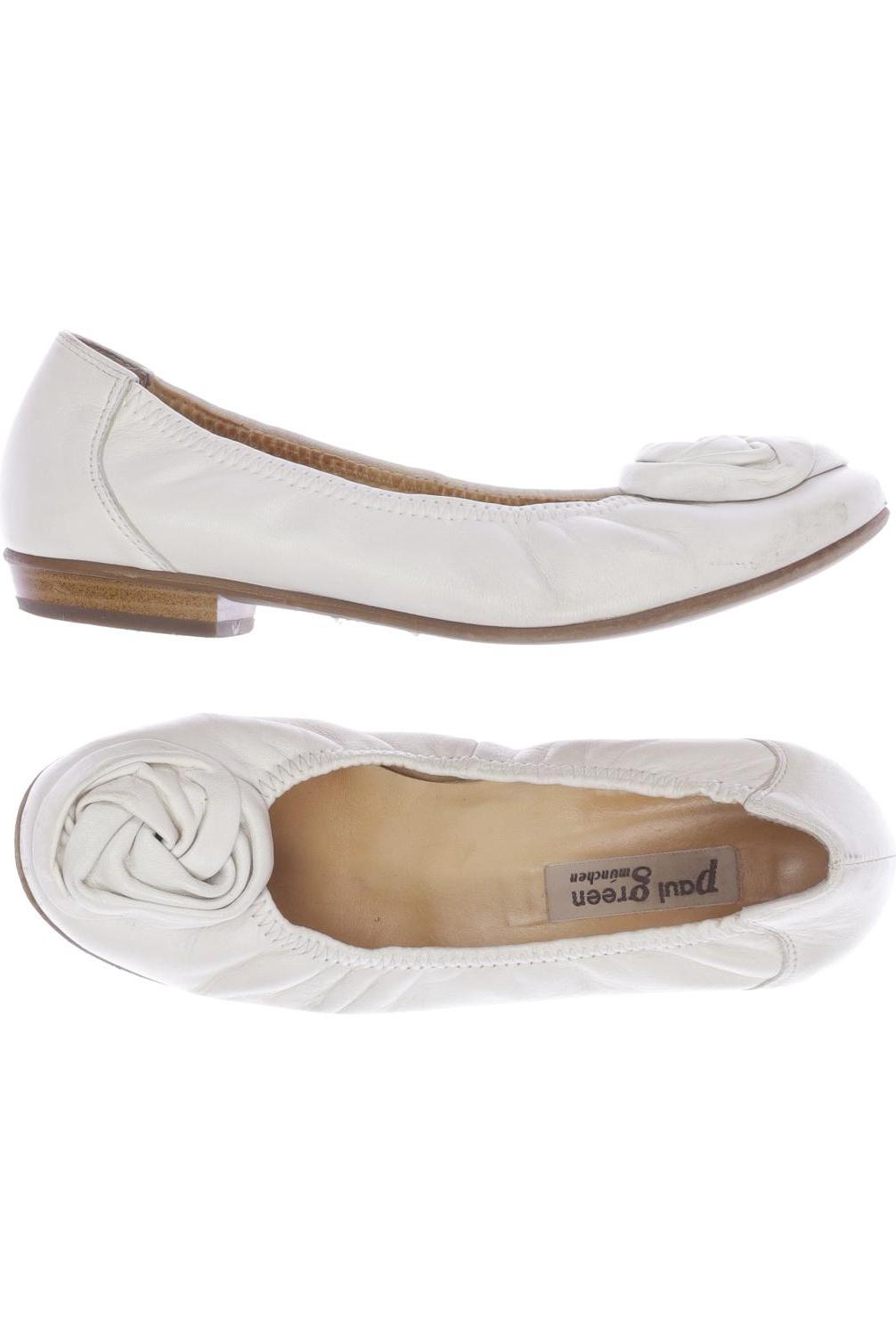 

Paul Green Damen Ballerinas, cremeweiß