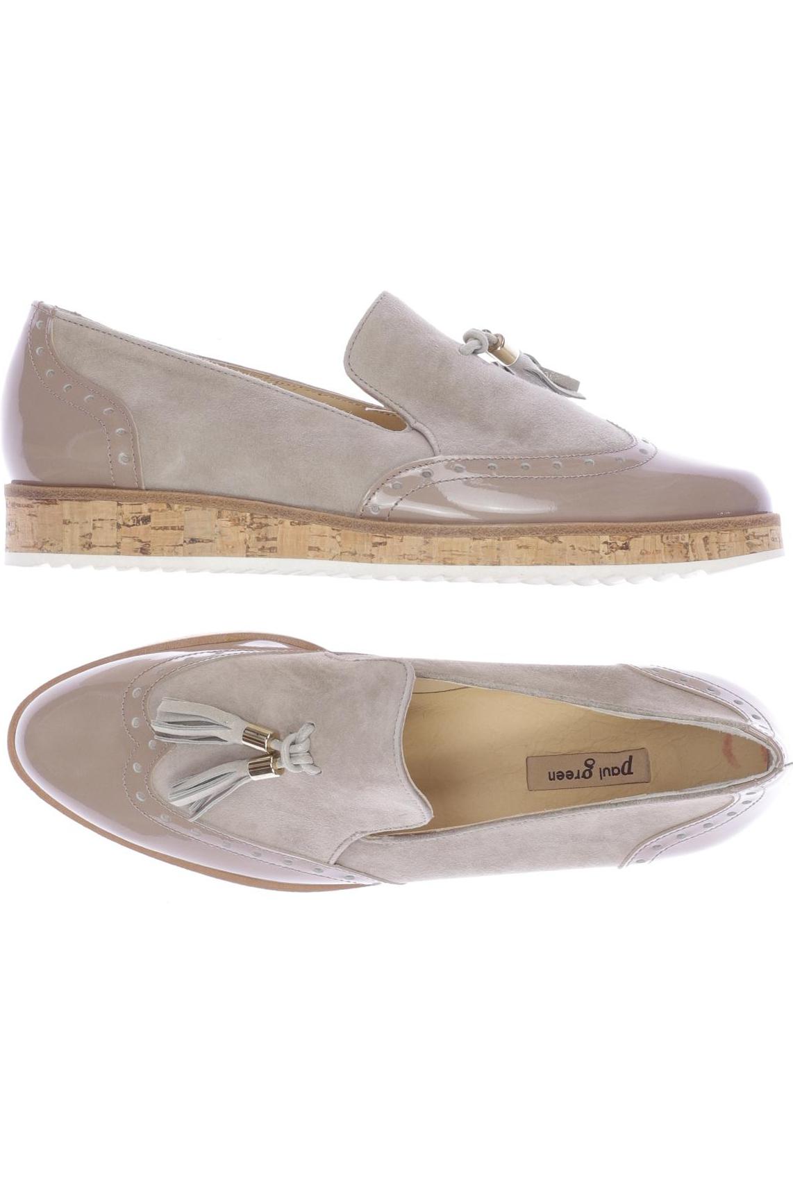 

Paul Green Damen Halbschuh, beige, Gr. 4.5