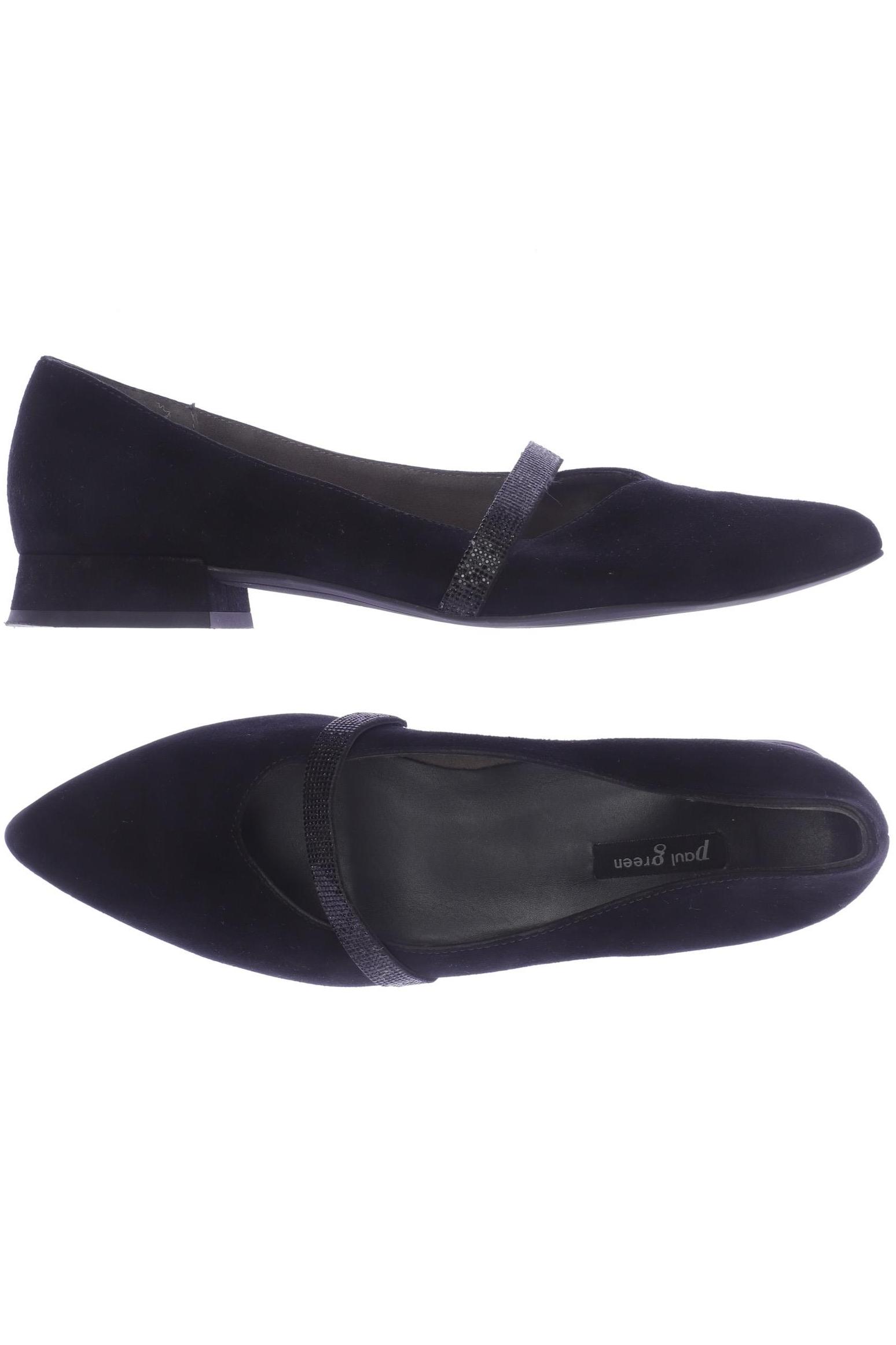 

Paul Green Damen Halbschuh, schwarz, Gr. 5.5