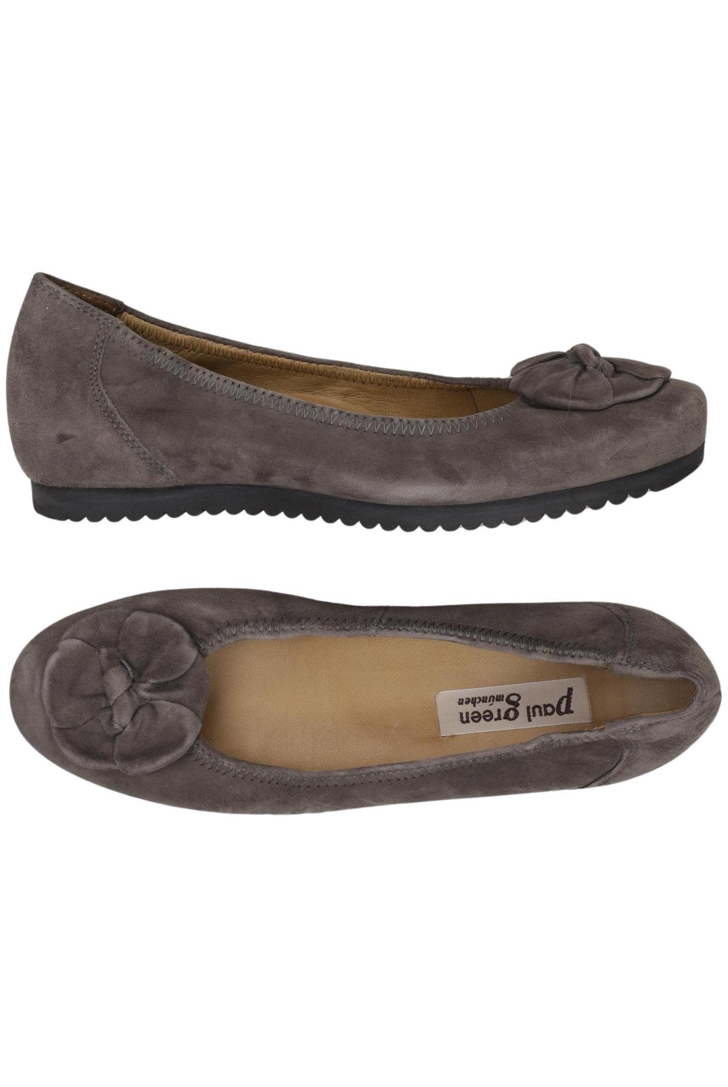 

Paul Green Damen Ballerinas, grau, Gr. 4.5