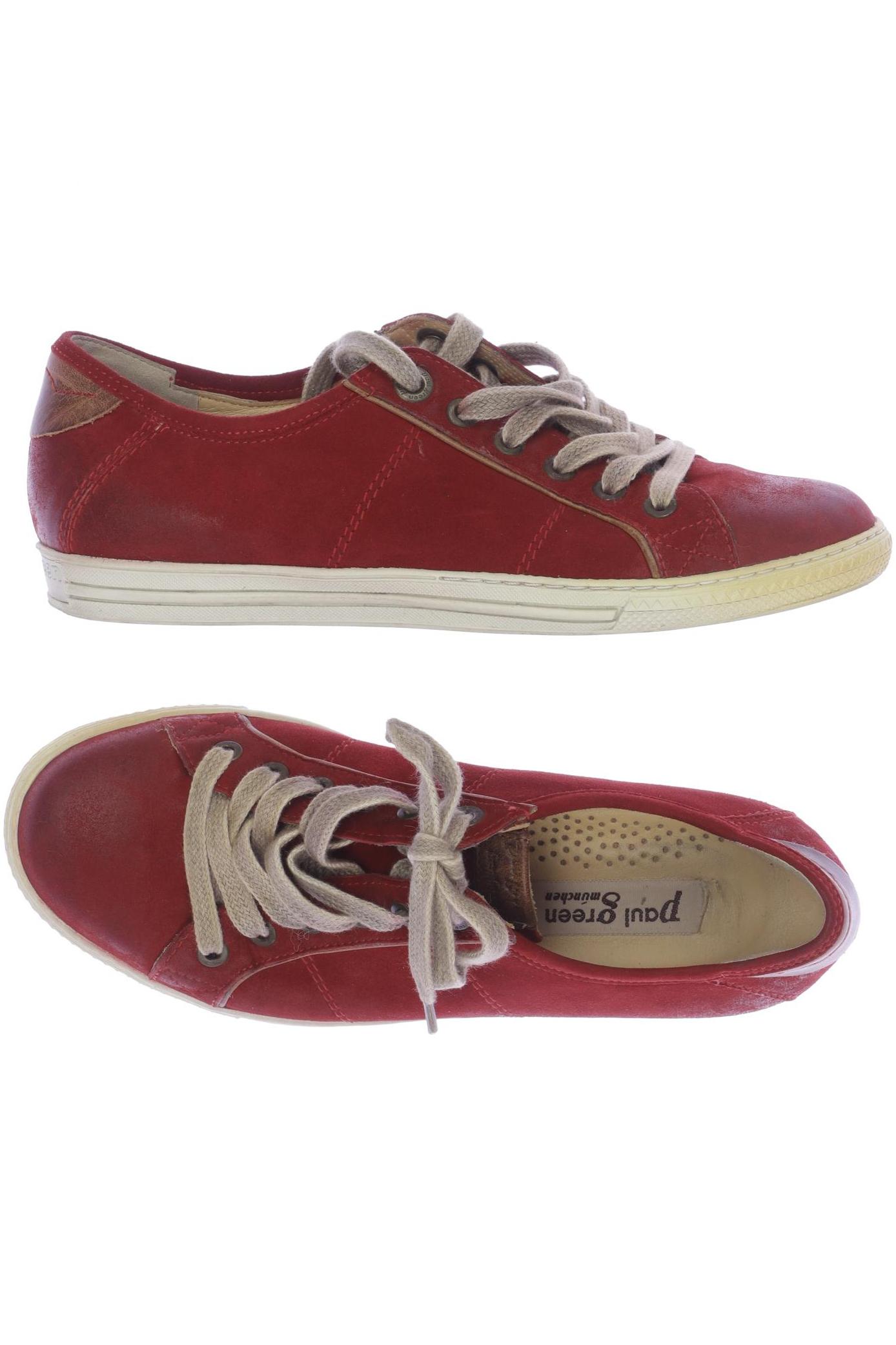 

Paul Green Damen Halbschuh, rot, Gr. 4